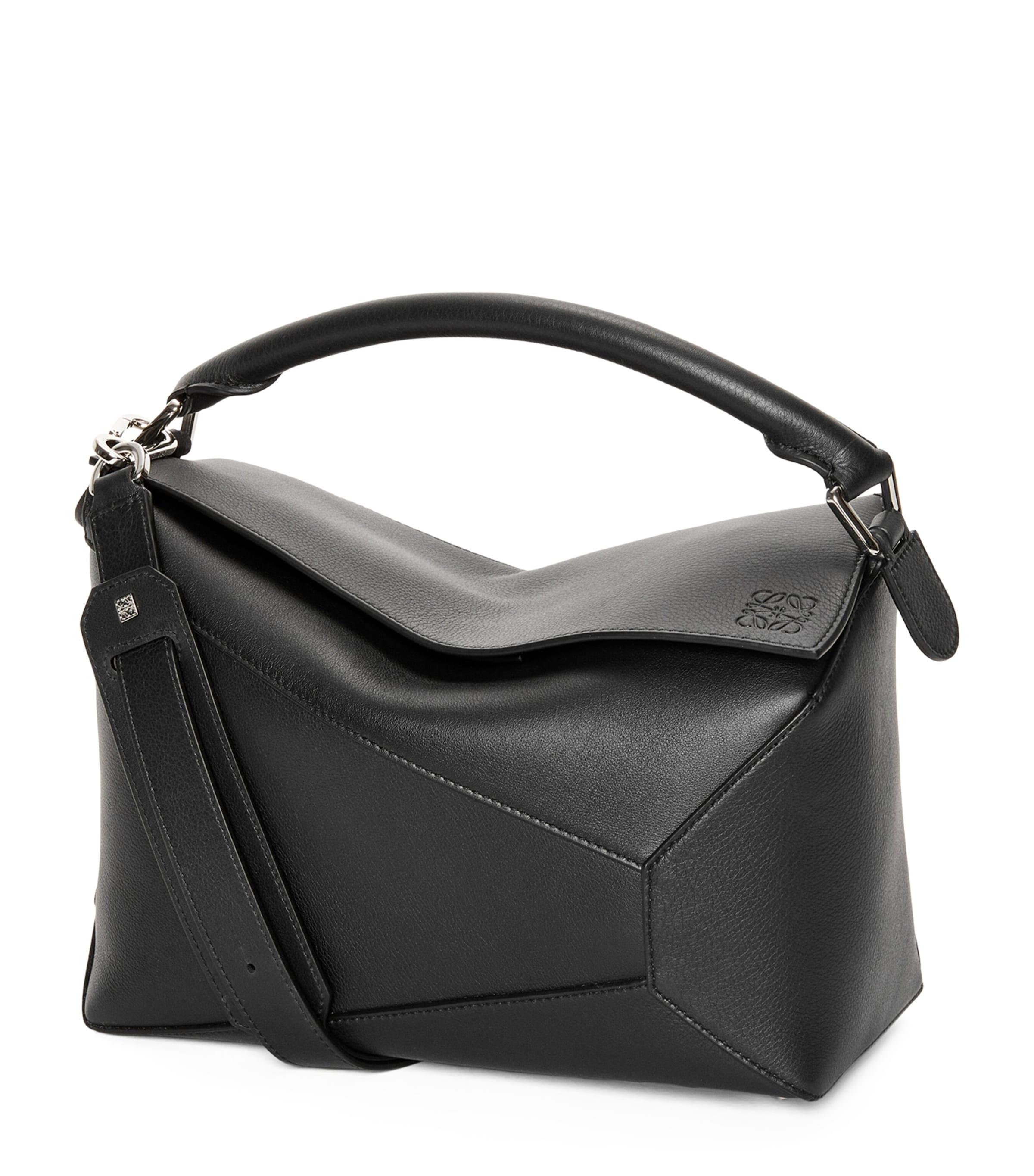 LOEWE Leather Puzzle Edge Top-Handle Bag by LOEWE