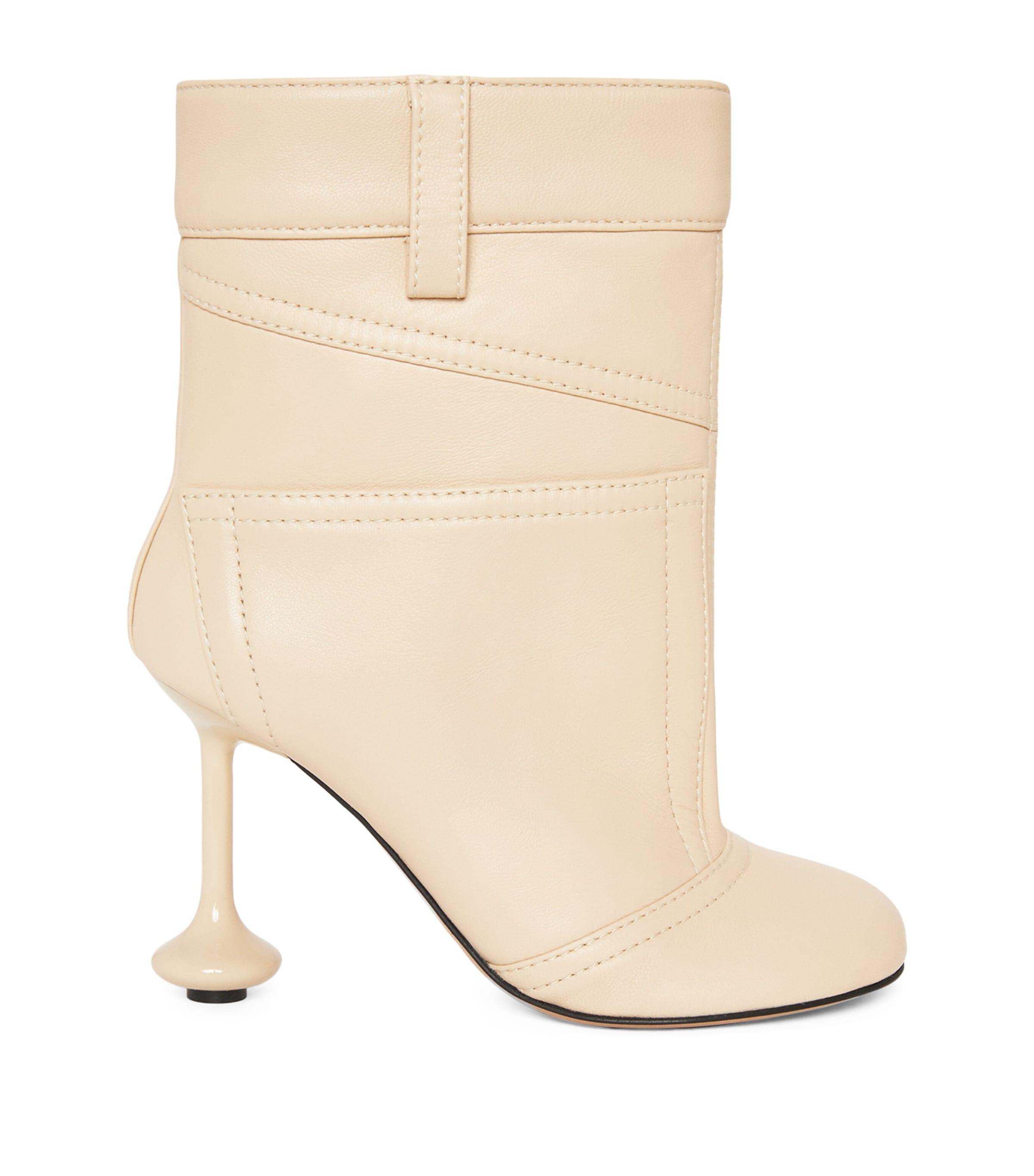 LOEWE Leather Toy Ankle Boots 90 by LOEWE
