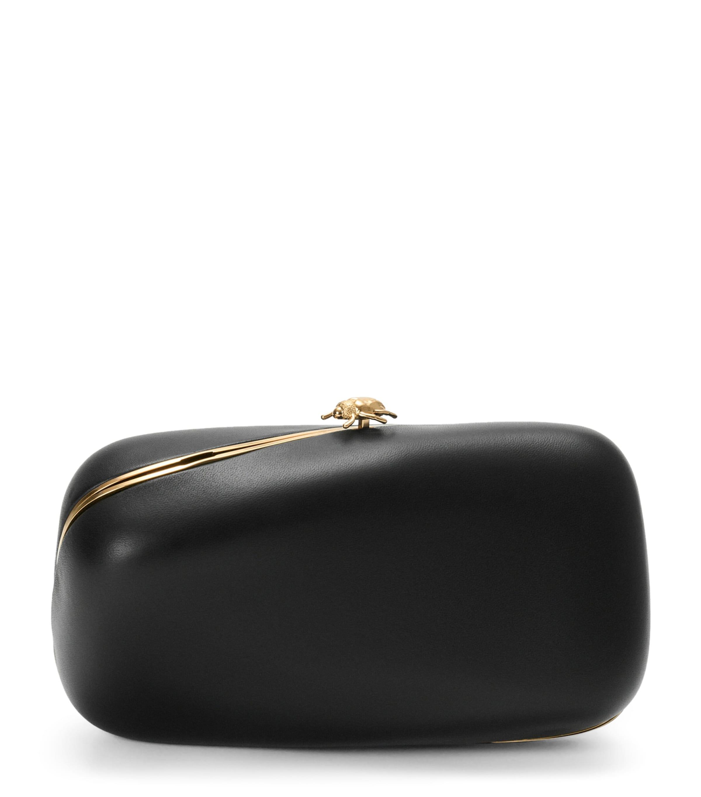 LOEWE Leather Twisted Minaudiere Clutch Bag by LOEWE
