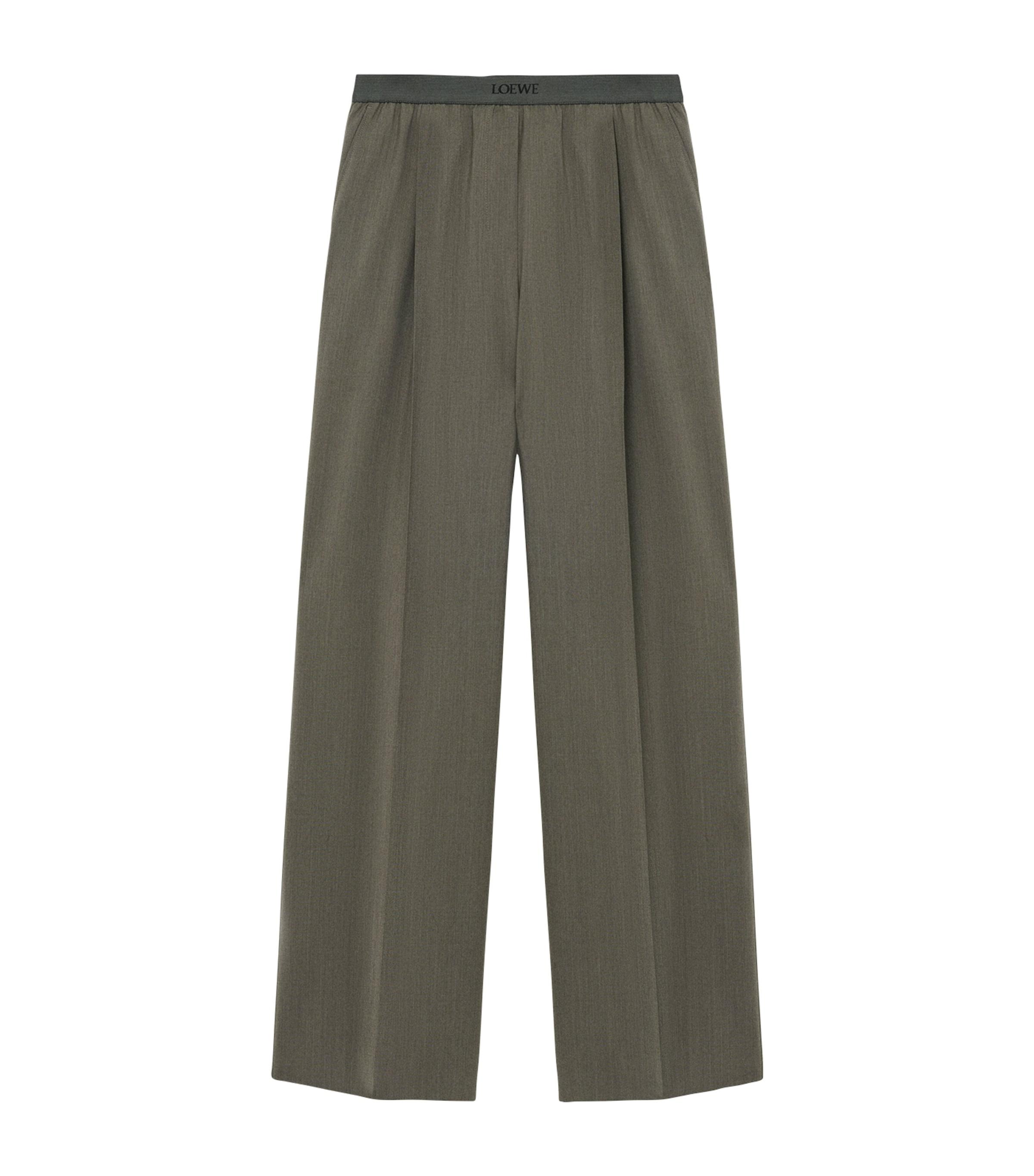 LOEWE Logo-Detail Tailored Trousers by LOEWE