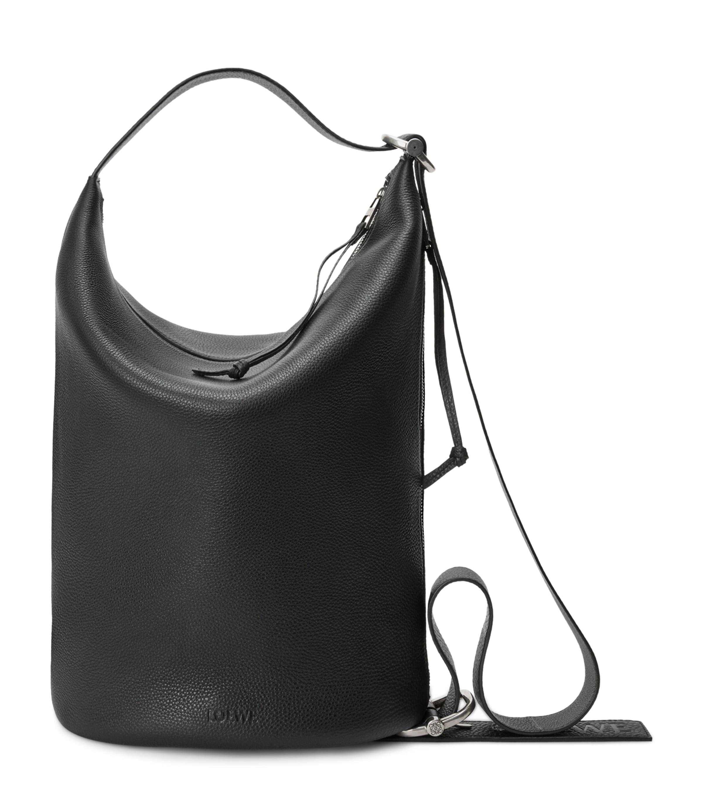 LOEWE Medium Leather Loop Bucket Bag by LOEWE