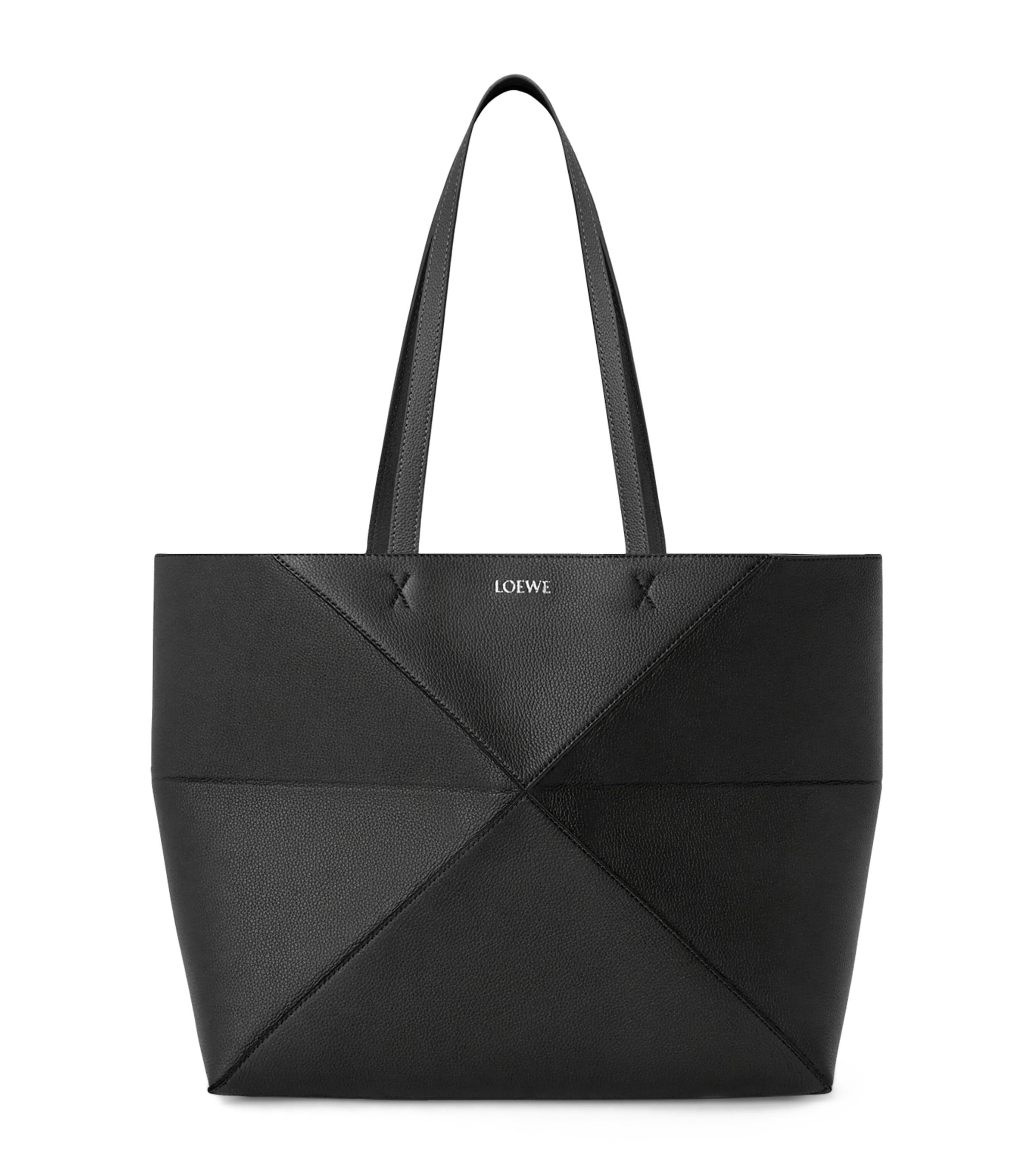 LOEWE Medium Leather Puzzle Fold Tote Bag by LOEWE LOEWE Medium Leather Puzzle Fold Tote Bag by LOEWE