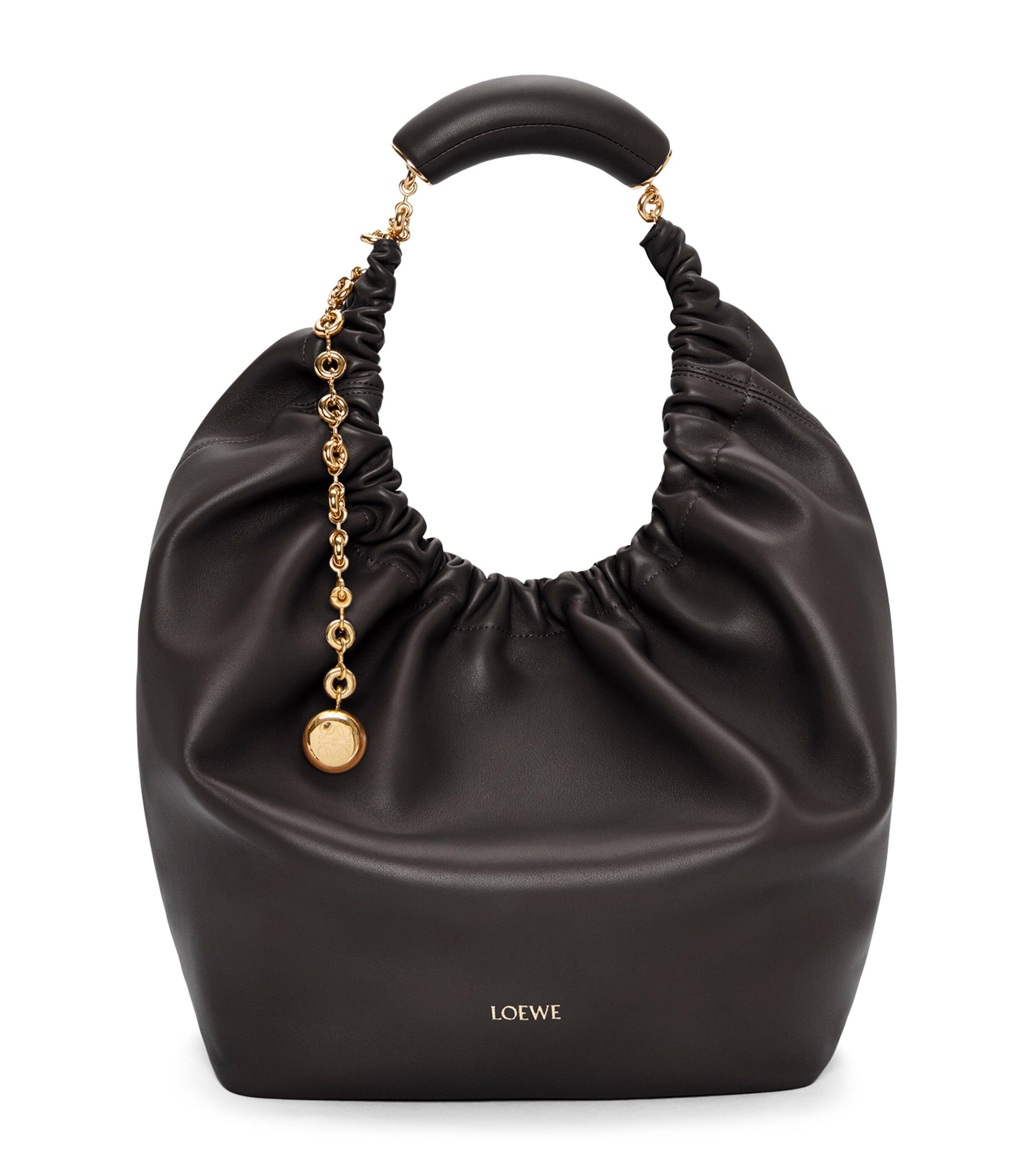 LOEWE Medium Leather Squeeze Top-Handle Bag by LOEWE