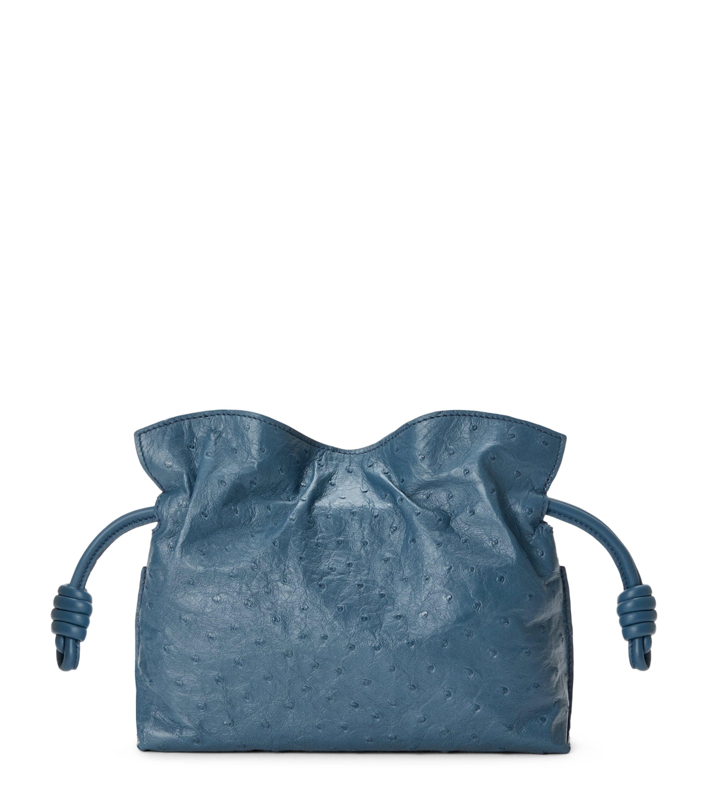LOEWE Mini Leather Flamenco Clutch Bag by LOEWE