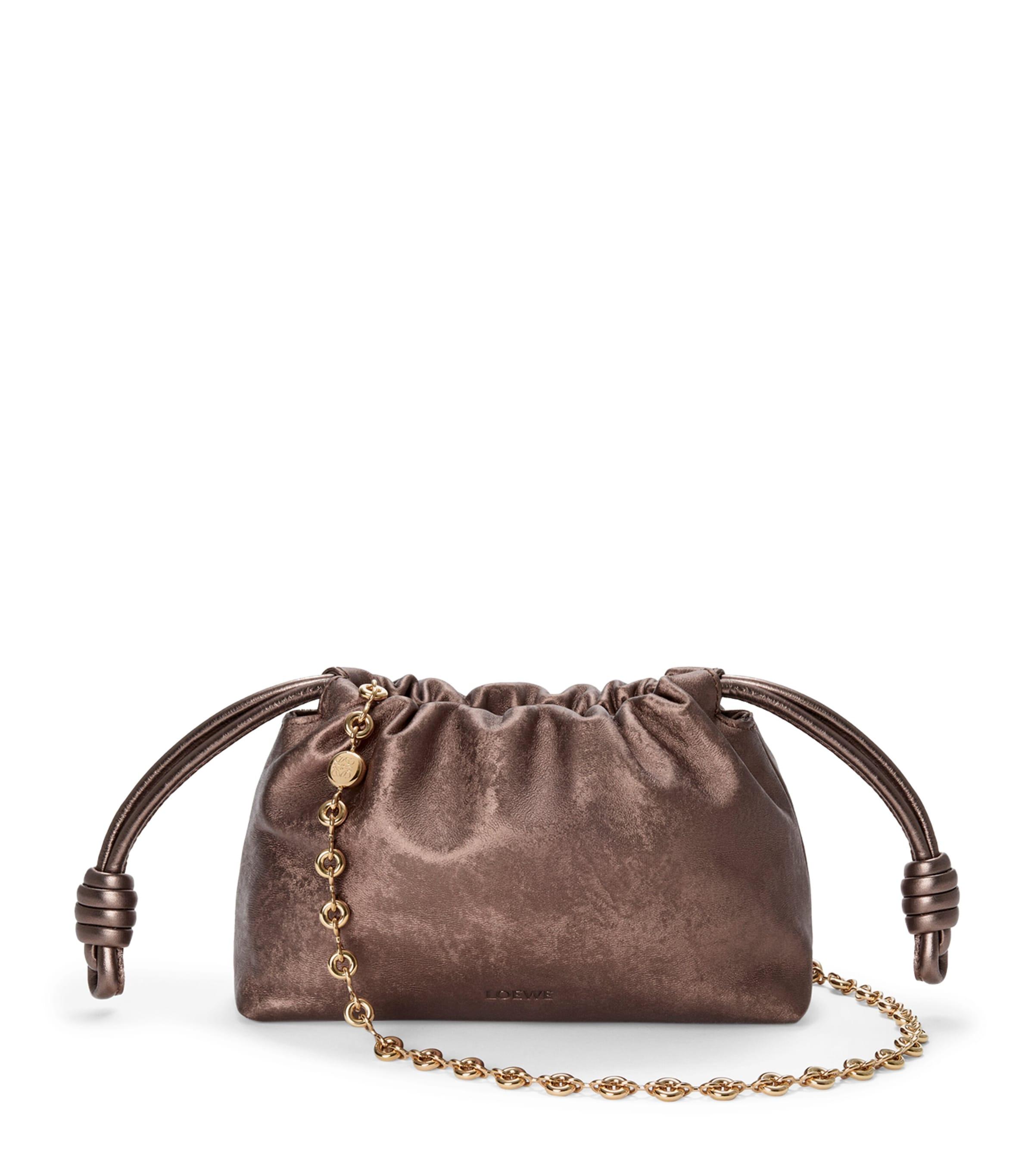 LOEWE Mini Moiré Print Flamenco Purse by LOEWE