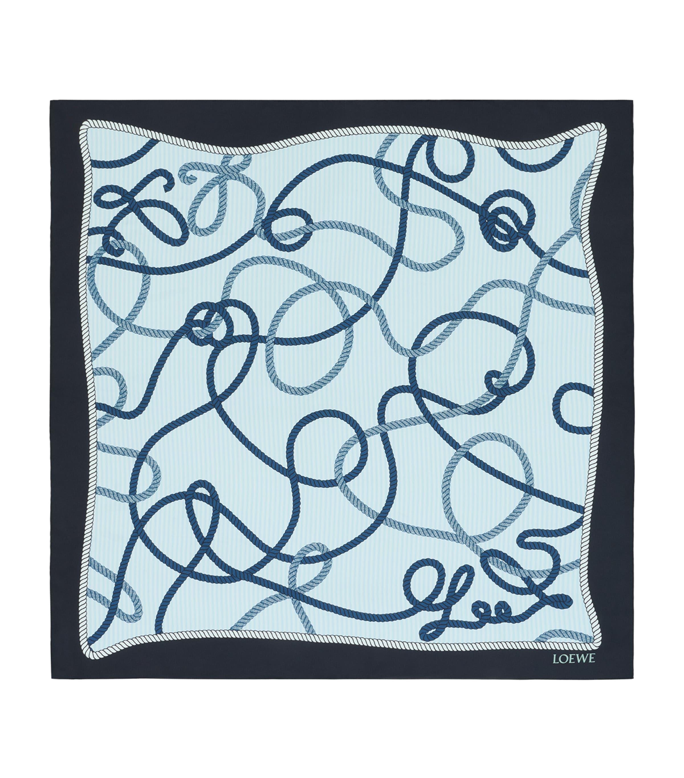 LOEWE Silk Twill Scarf by LOEWE