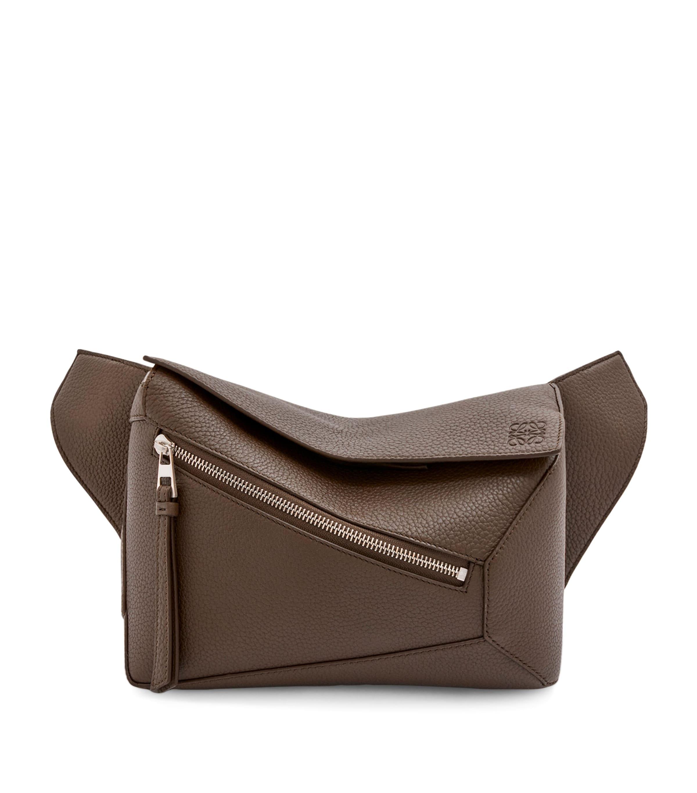 LOEWE Small Leather Puzzle Edge Belt Bag by LOEWE