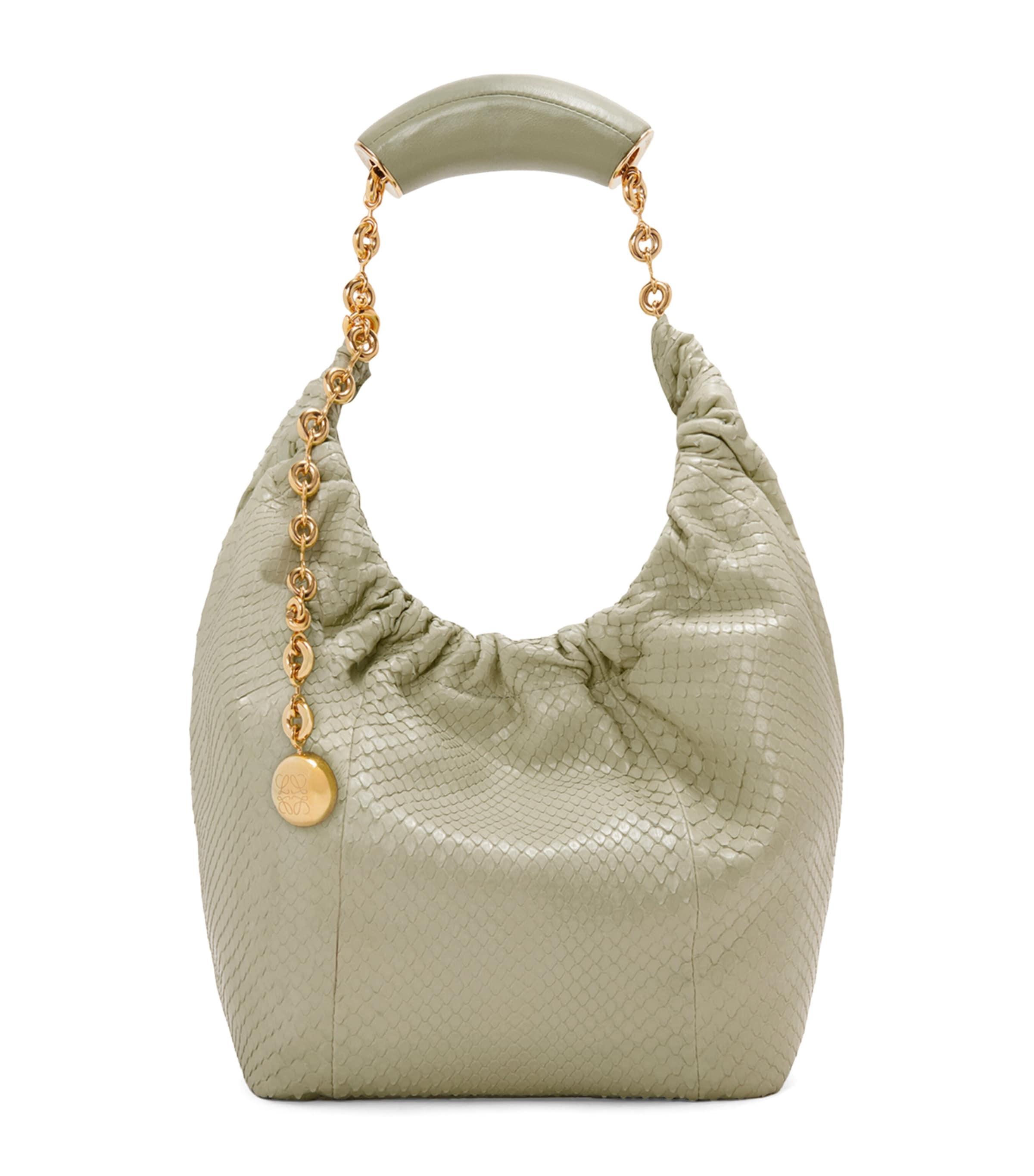 LOEWE Small Snakeskin Squeeze Shoulder Bag by LOEWE