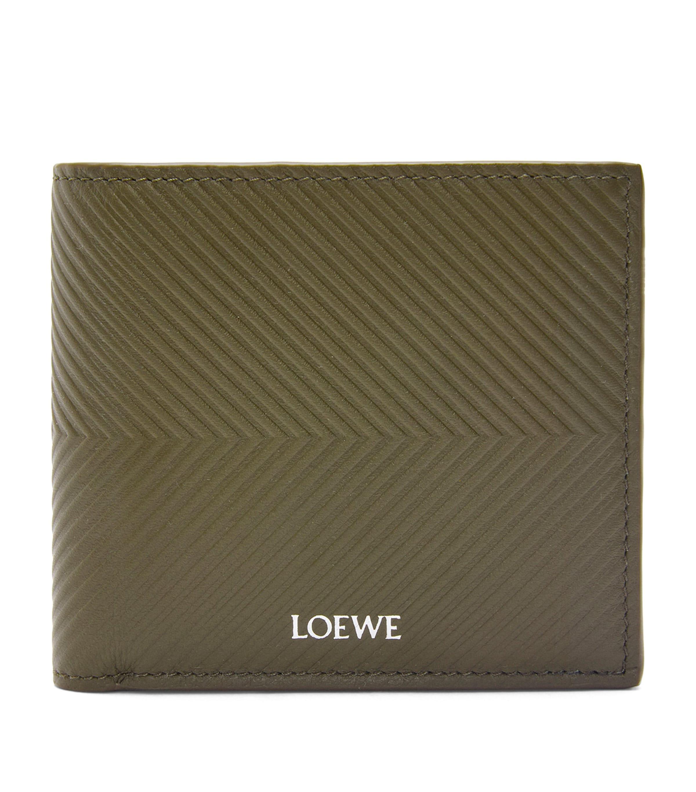 LOEWE Textured Leather Bifold Wallet by LOEWE