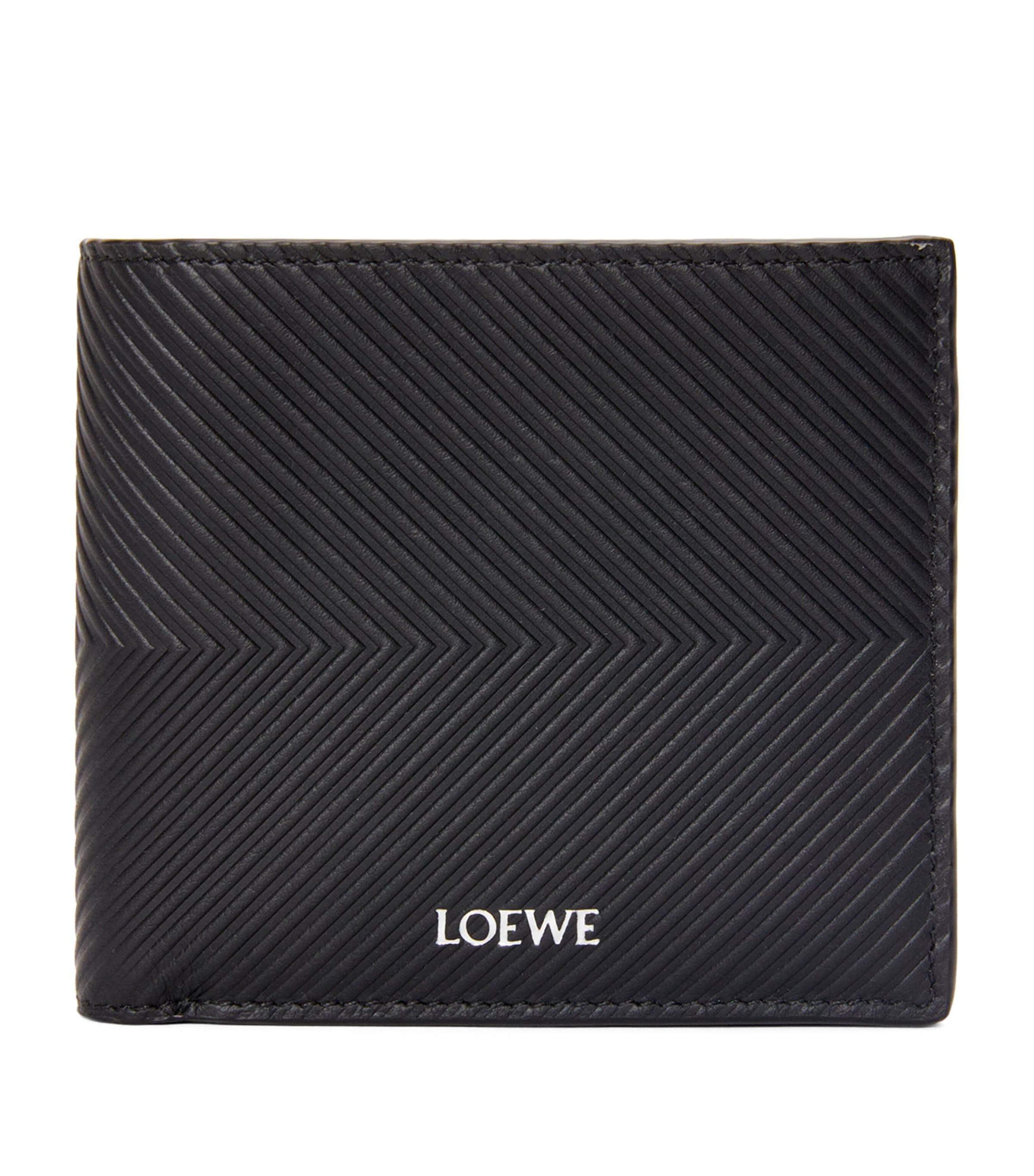 LOEWE Textured Leather Bifold Wallet by LOEWE