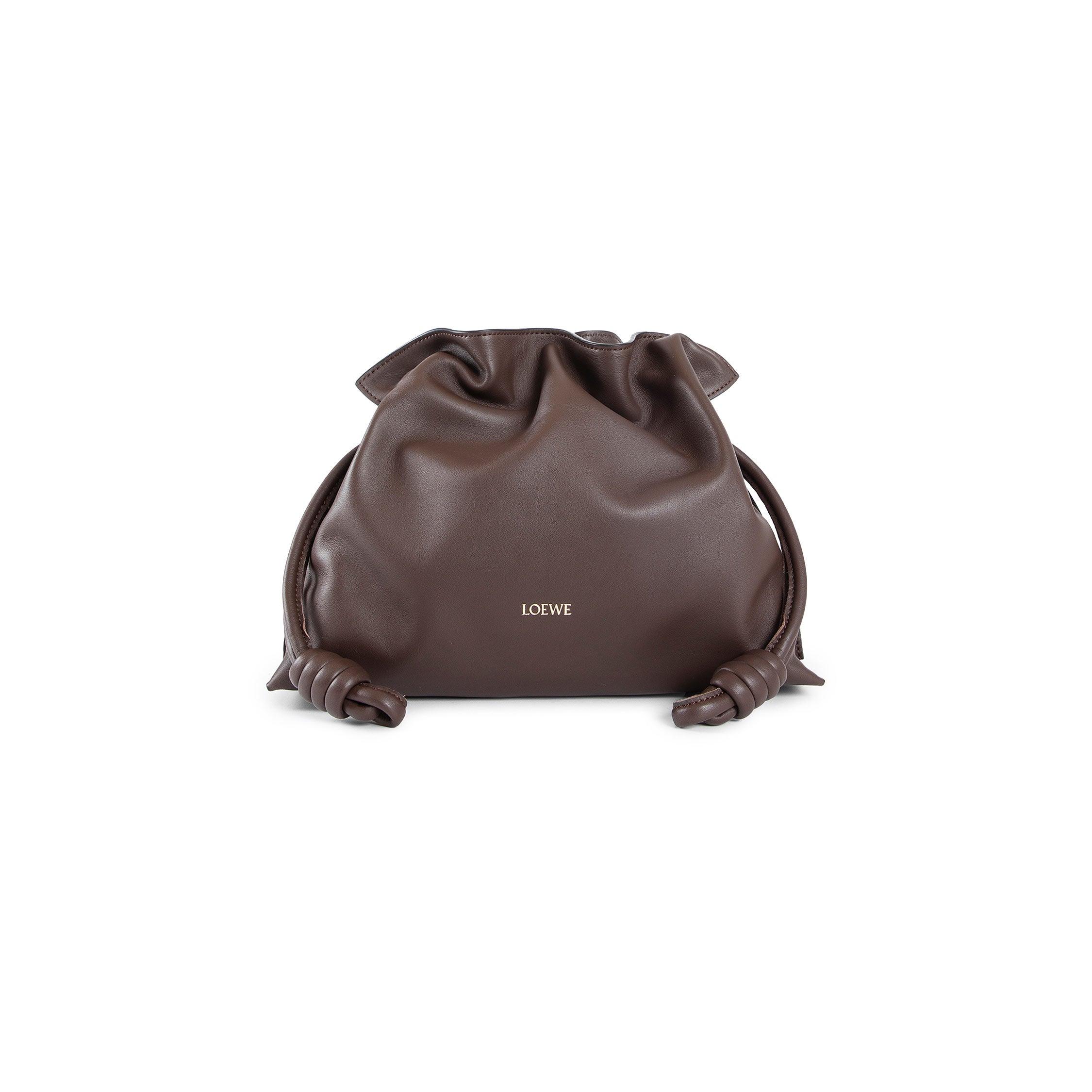 LOEWE WOMAN BROWN CLUTCHES & POUCHES by LOEWE