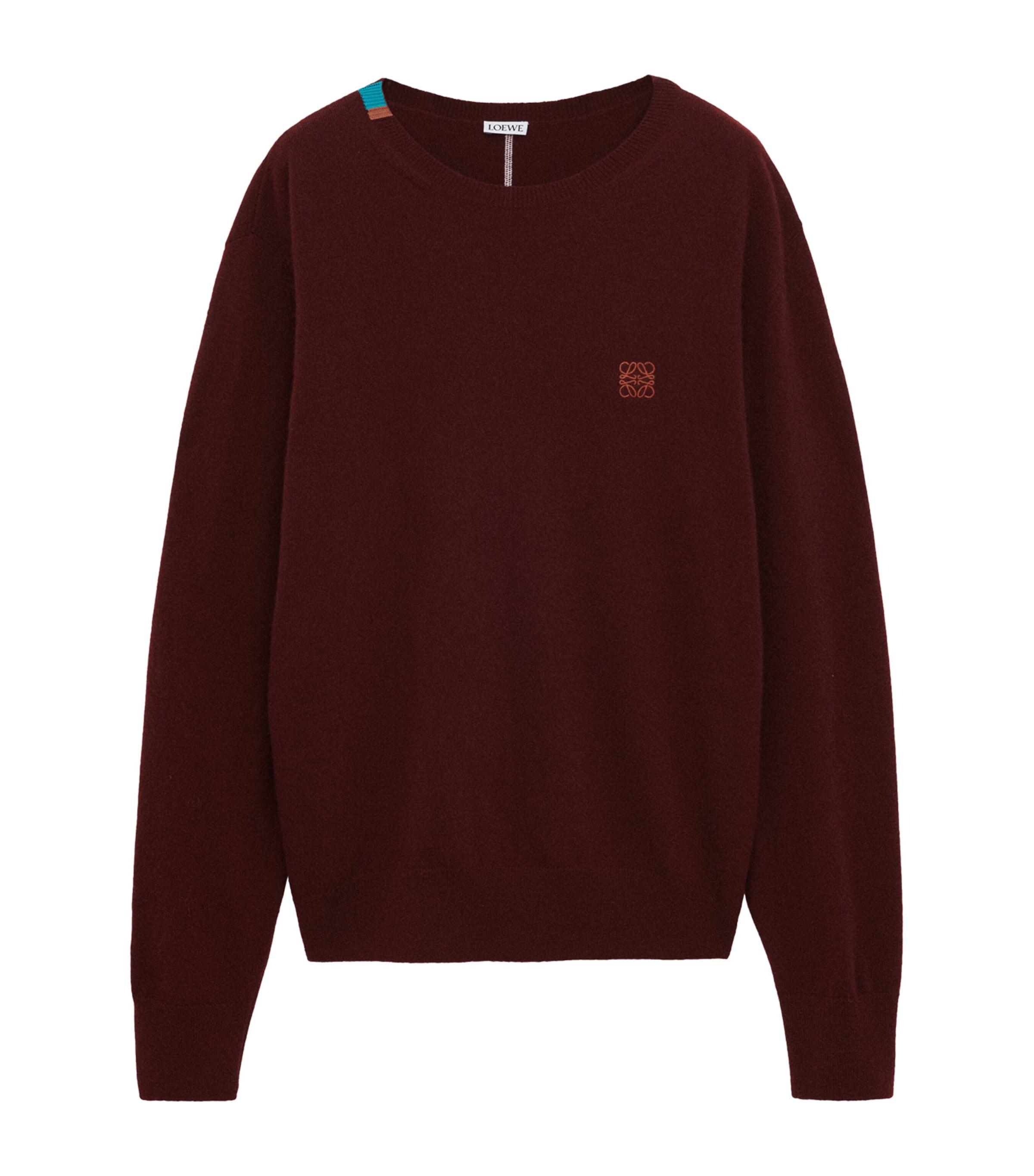 LOEWE Wool-Blend Anagram Sweater by LOEWE