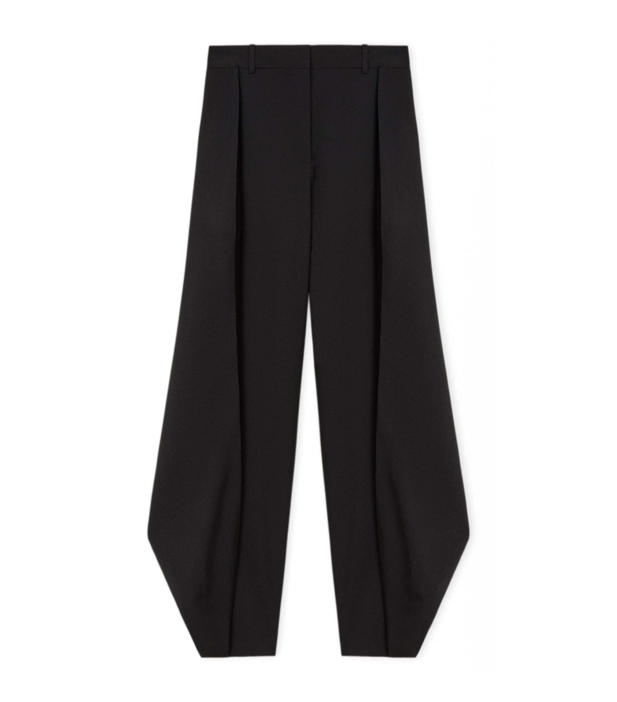 LOEWE Wool-Blend Pleated Trousers by LOEWE