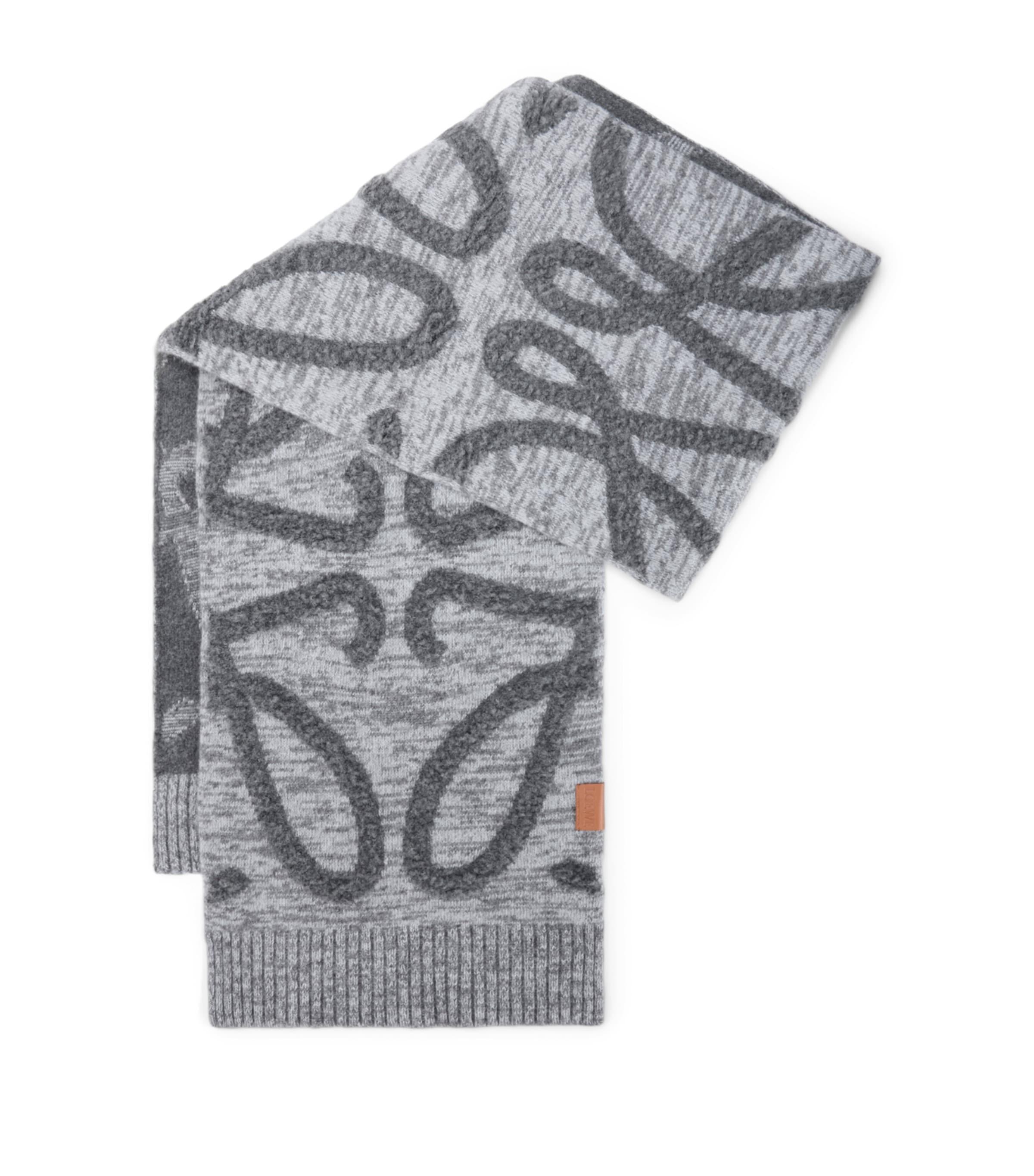 LOEWE Wool-Cashmere Anagram Scarf by LOEWE