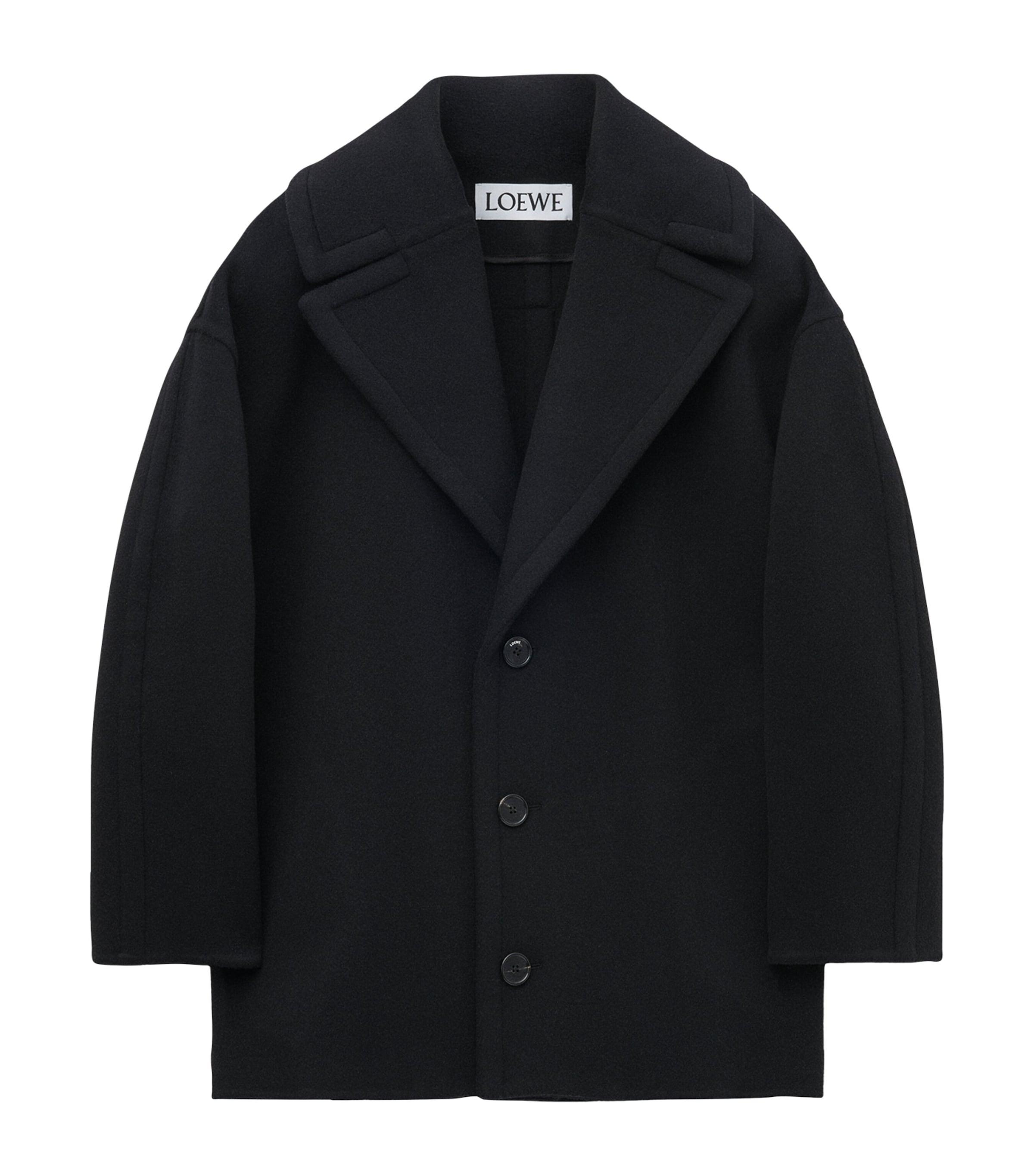 LOEWE Wool Single-Breasted Coat by LOEWE