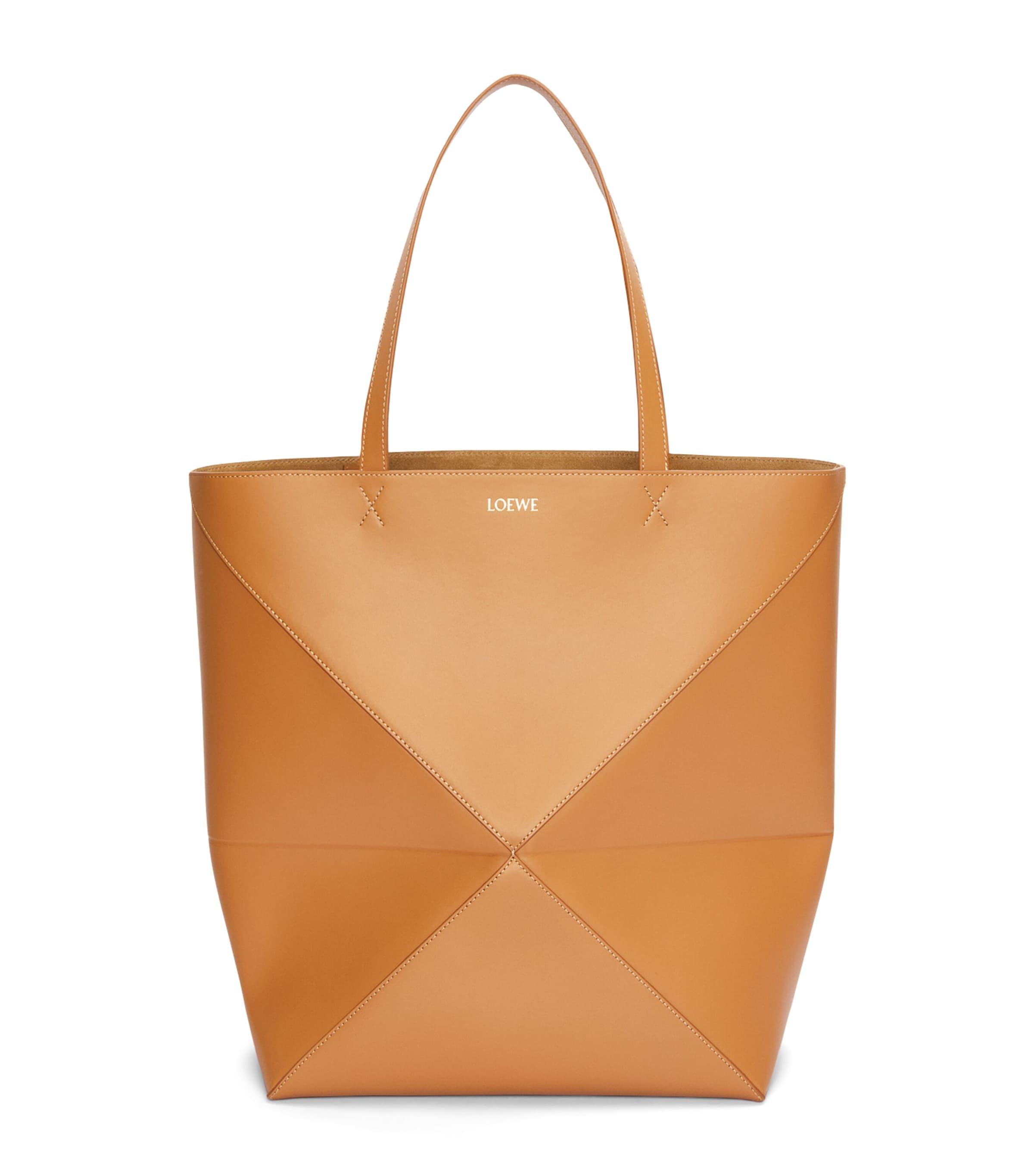 LOEWE XL Leather Puzzle Fold Tote Bag by LOEWE