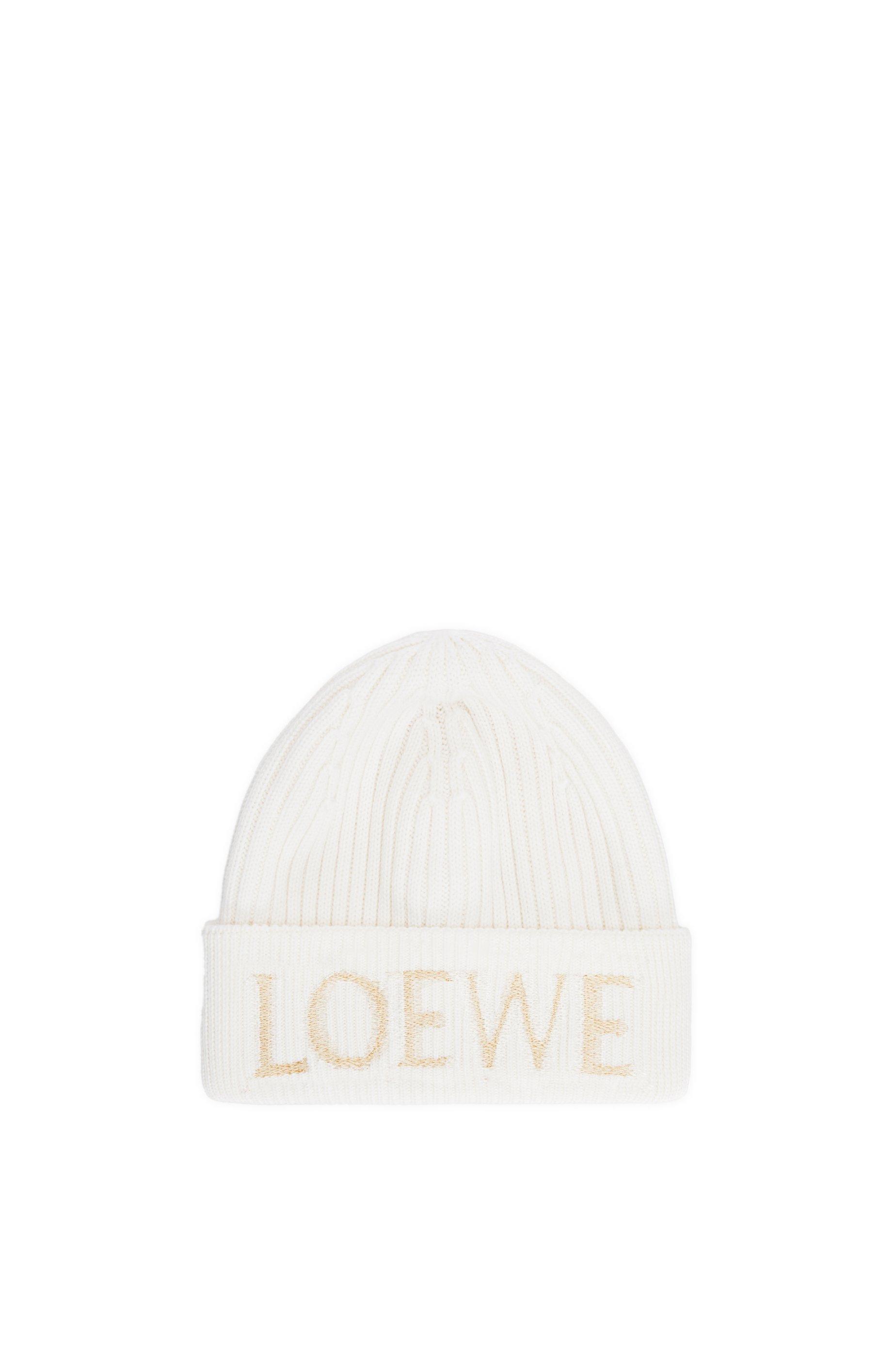 LOEWE beanie in wool by LOEWE