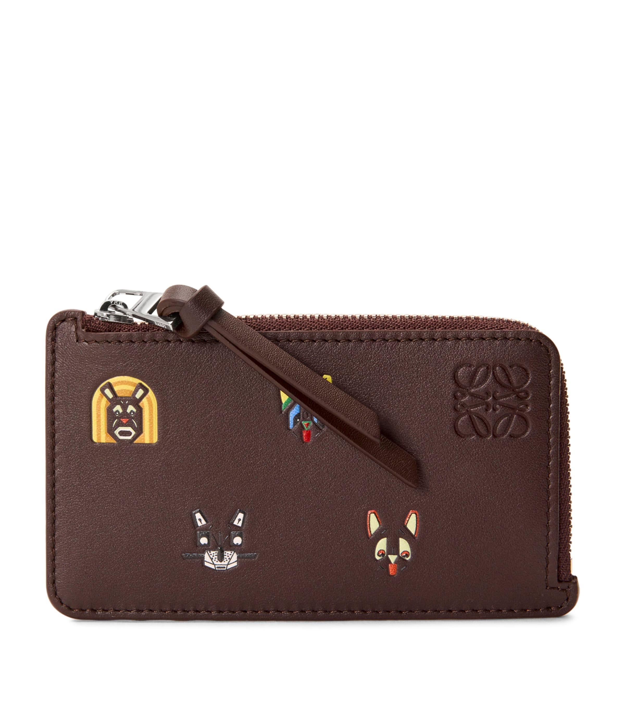 LOEWE x Louis Wain Cats Zip-Around Wallet by LOEWE