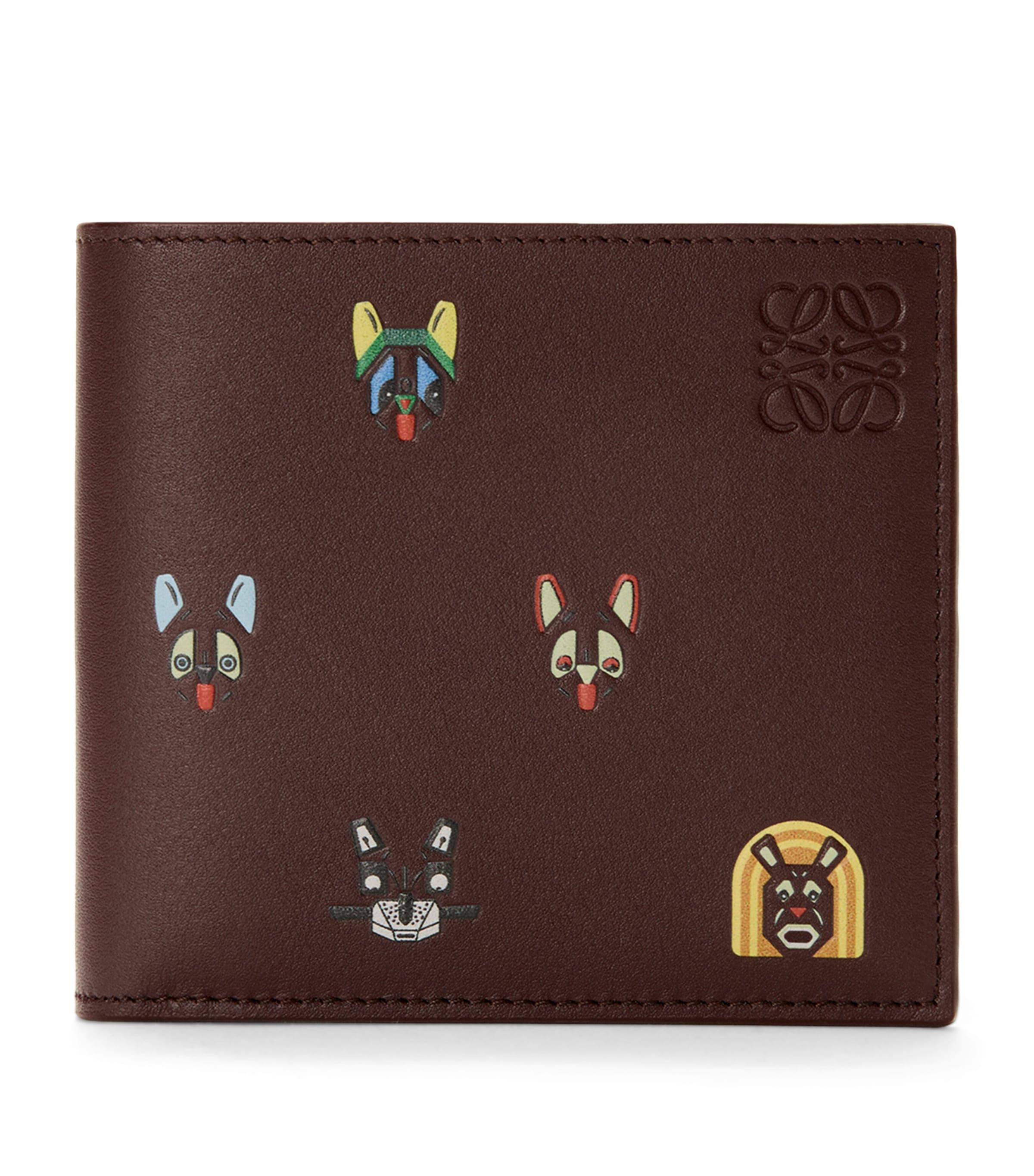 LOEWE x Louis Wain Leather Cats Wallet by LOEWE