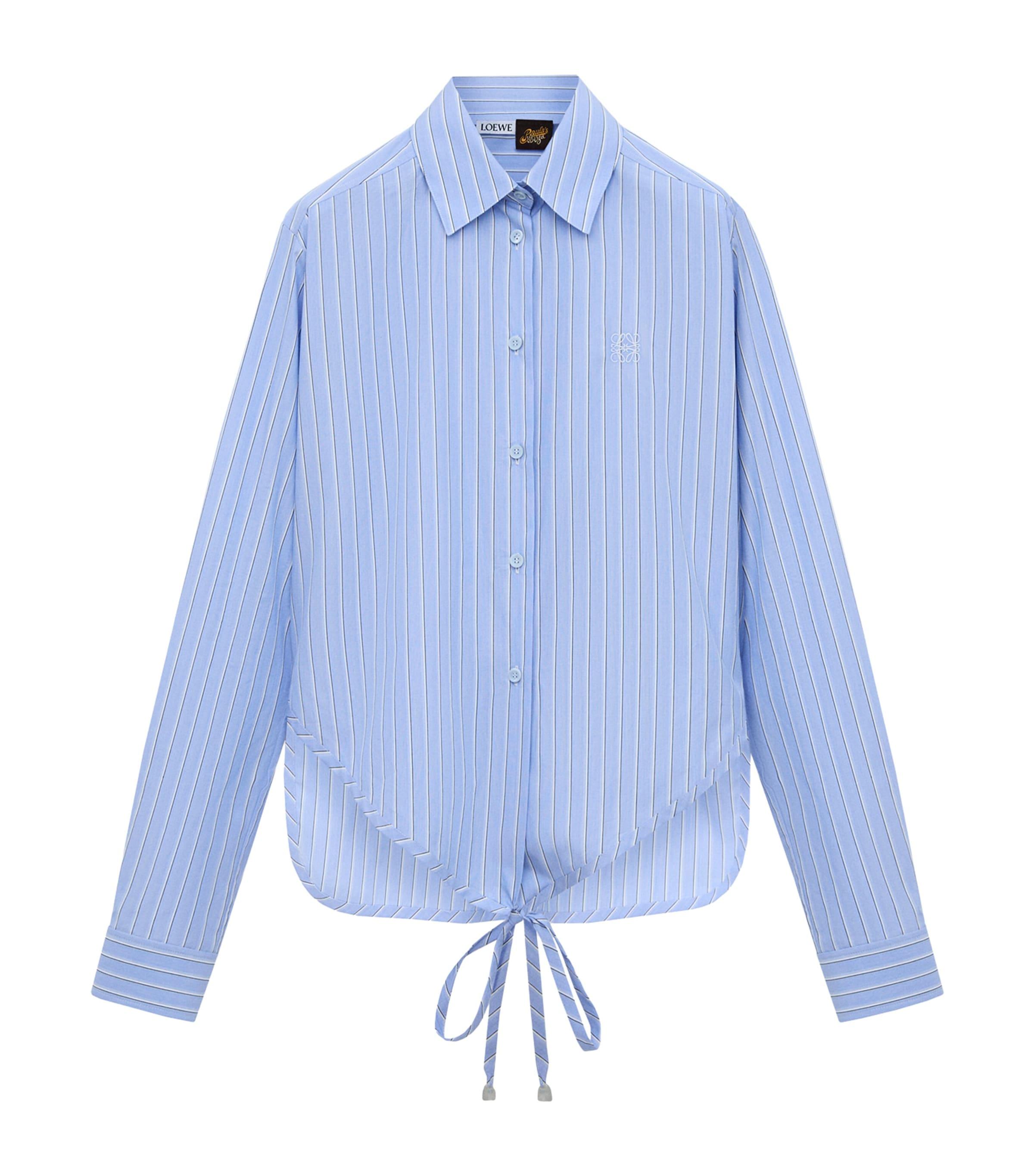 LOEWE x Paula's Ibiza Cotton-Blend Stripe Shirt by LOEWE