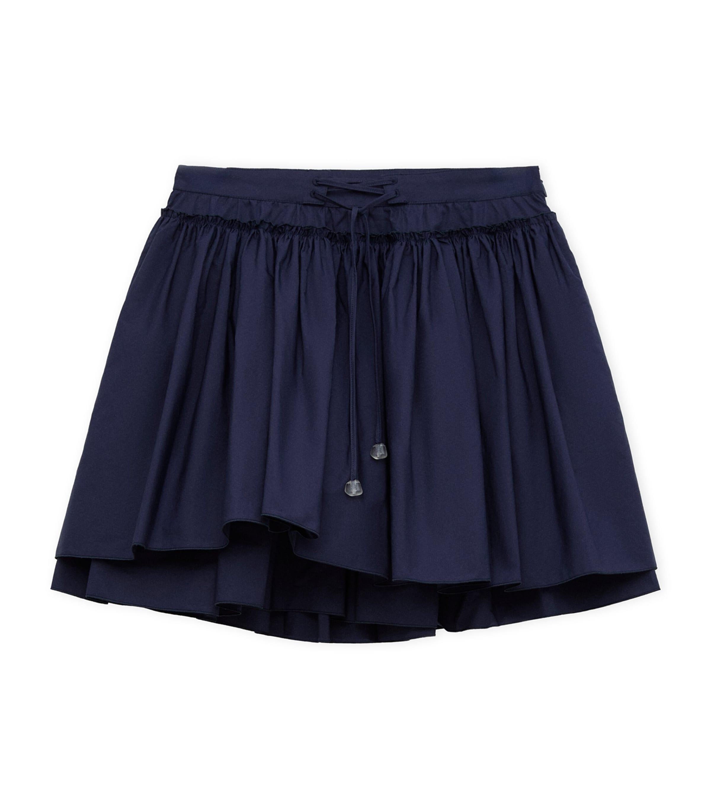 LOEWE x Paula's Ibiza Cotton Drawstring Mini Skirt by LOEWE