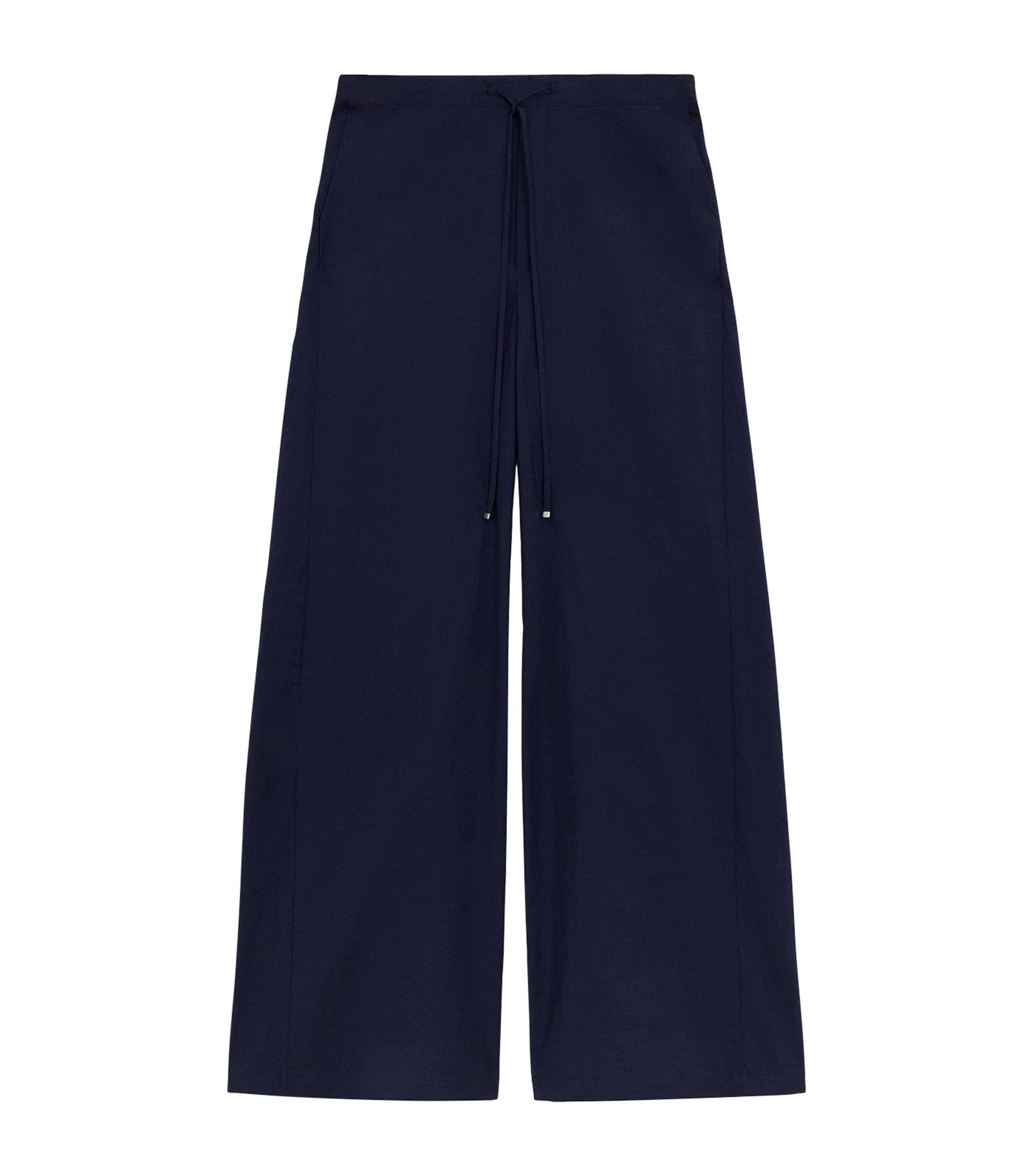 LOEWE x Paula's Ibiza Cotton Satin Drawstring Trousers by LOEWE