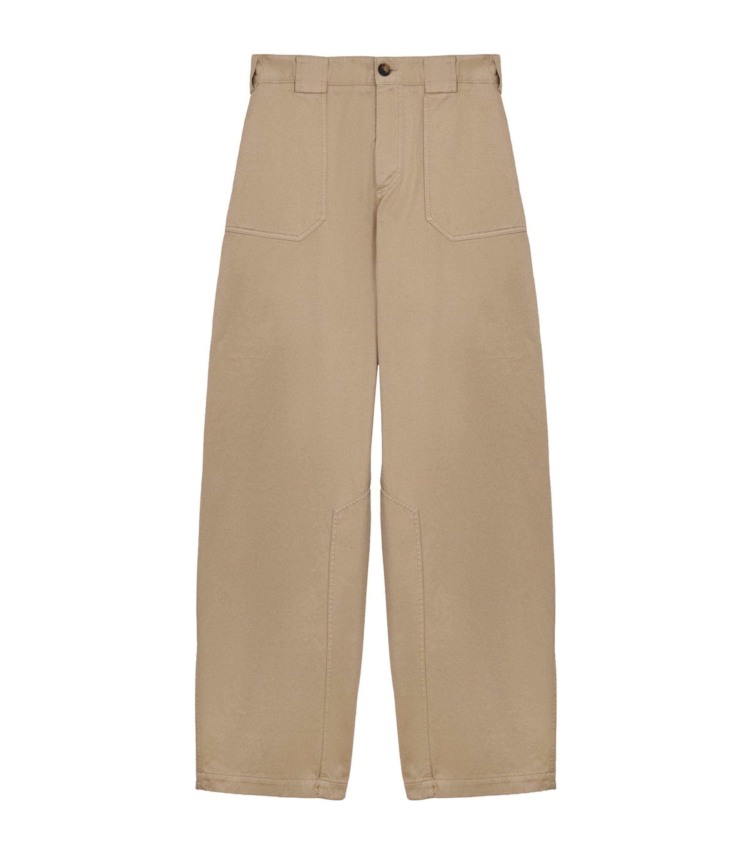 LOEWE x Paula's Ibiza Cotton Straight Trousers by LOEWE