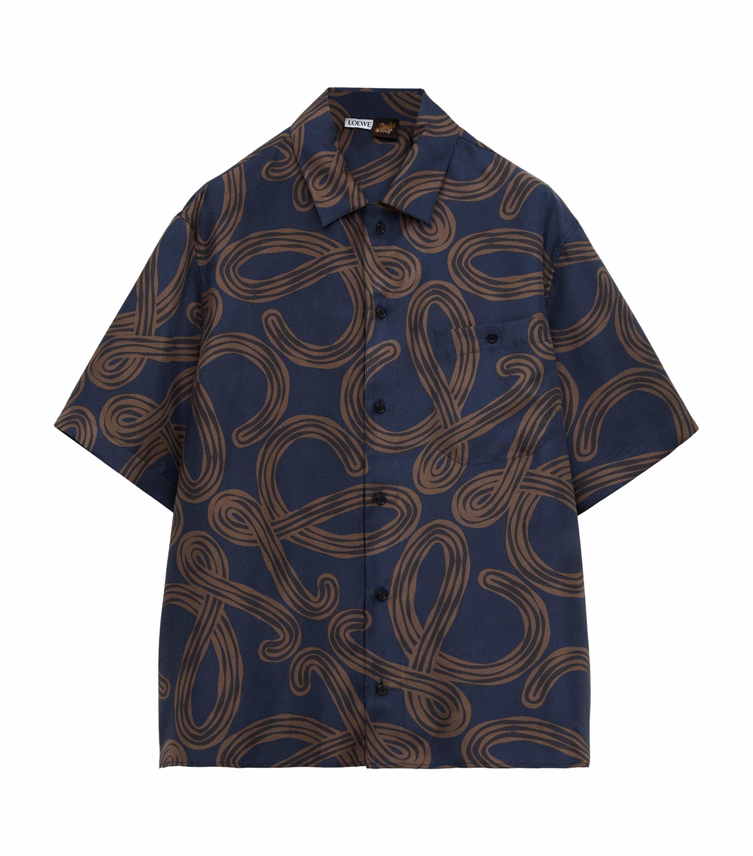 LOEWE x Paula’s Ibiza Silk Anagram Shirt by LOEWE