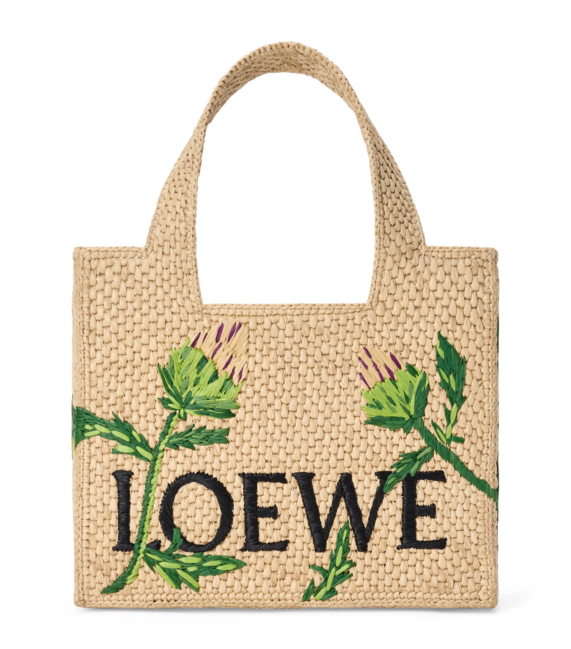 LOEWE x Paula's Ibiza Small Font Artichoke Tote Bag by LOEWE