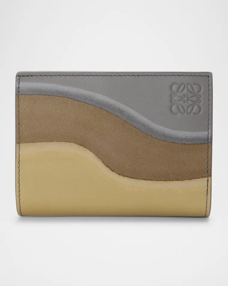 Landscape Compact Wallet in Nappa Leather by LOEWE