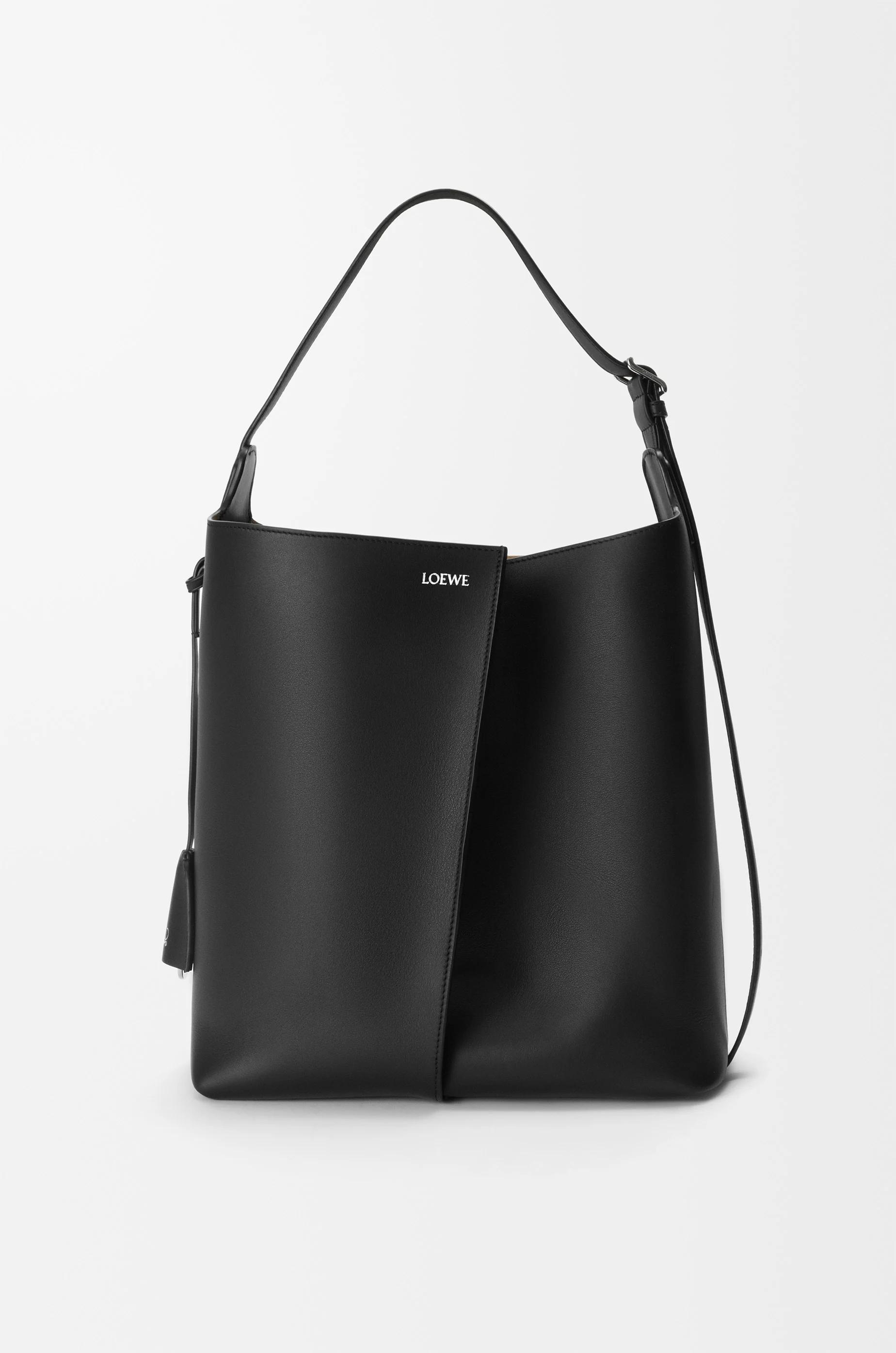 Large Bilbao bucket in smooth calfskin by LOEWE