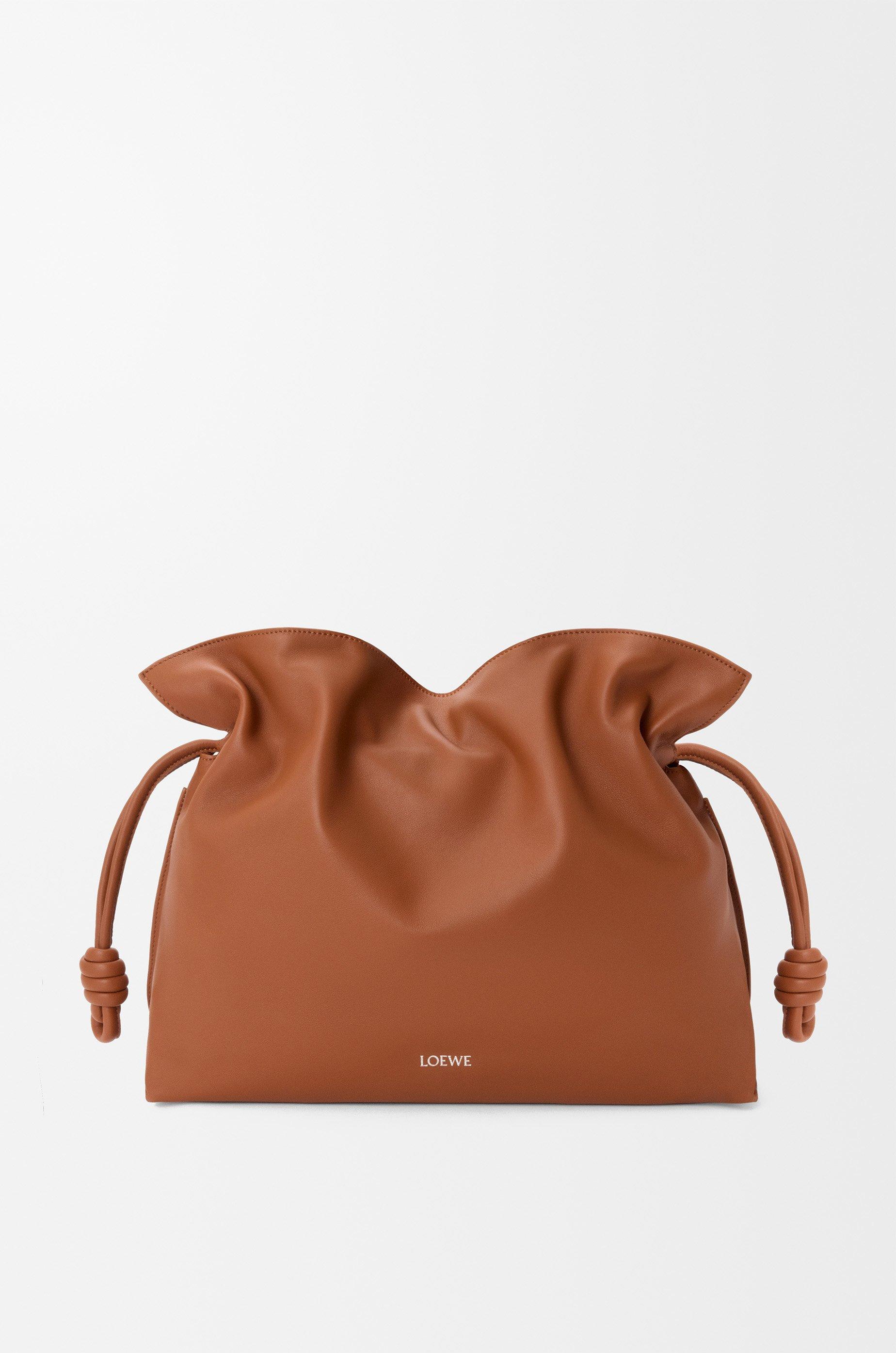 Large Flamenco clutch in nappa calfskin by LOEWE