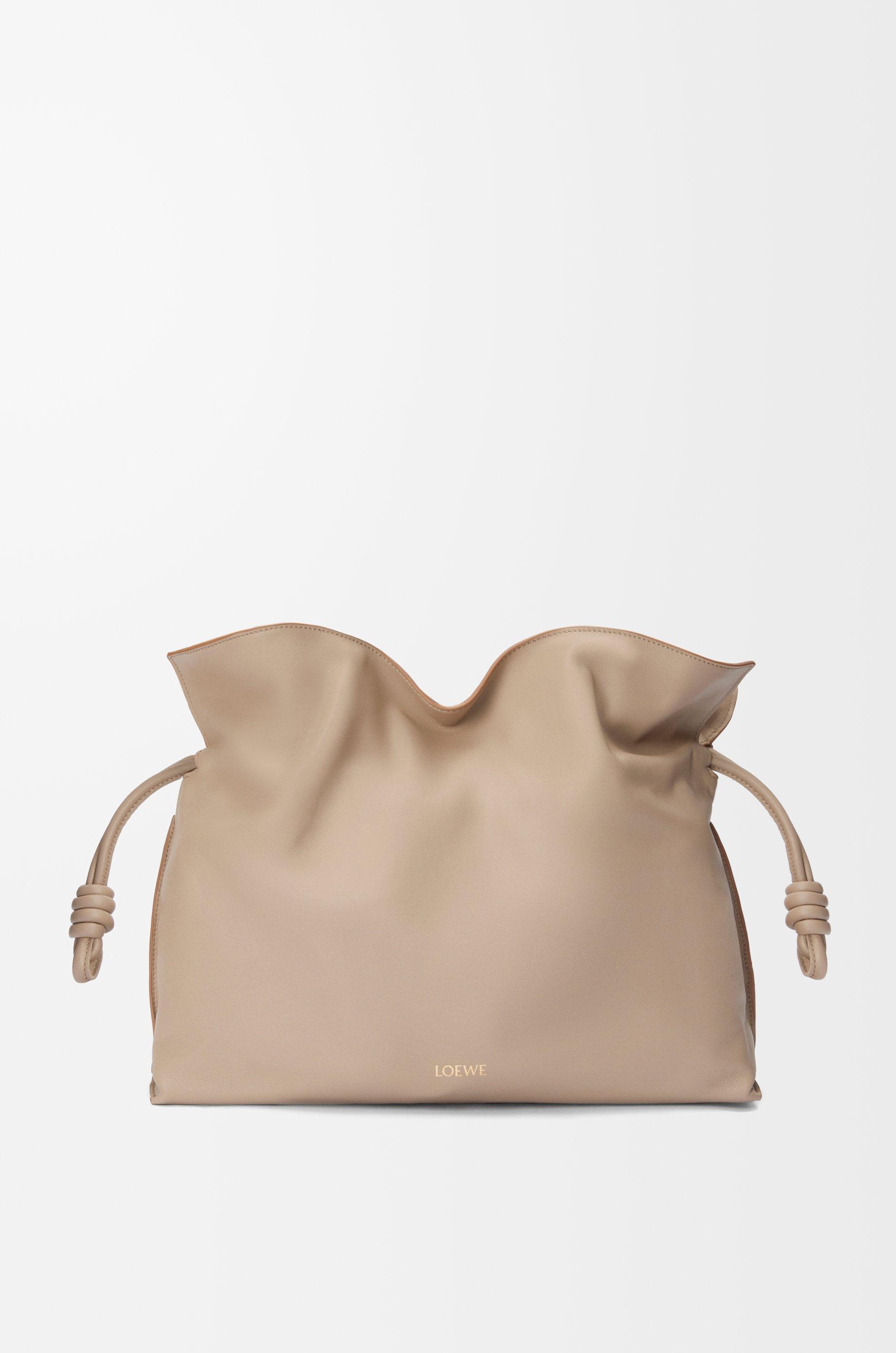 Large Flamenco clutch in nappa calfskin by LOEWE