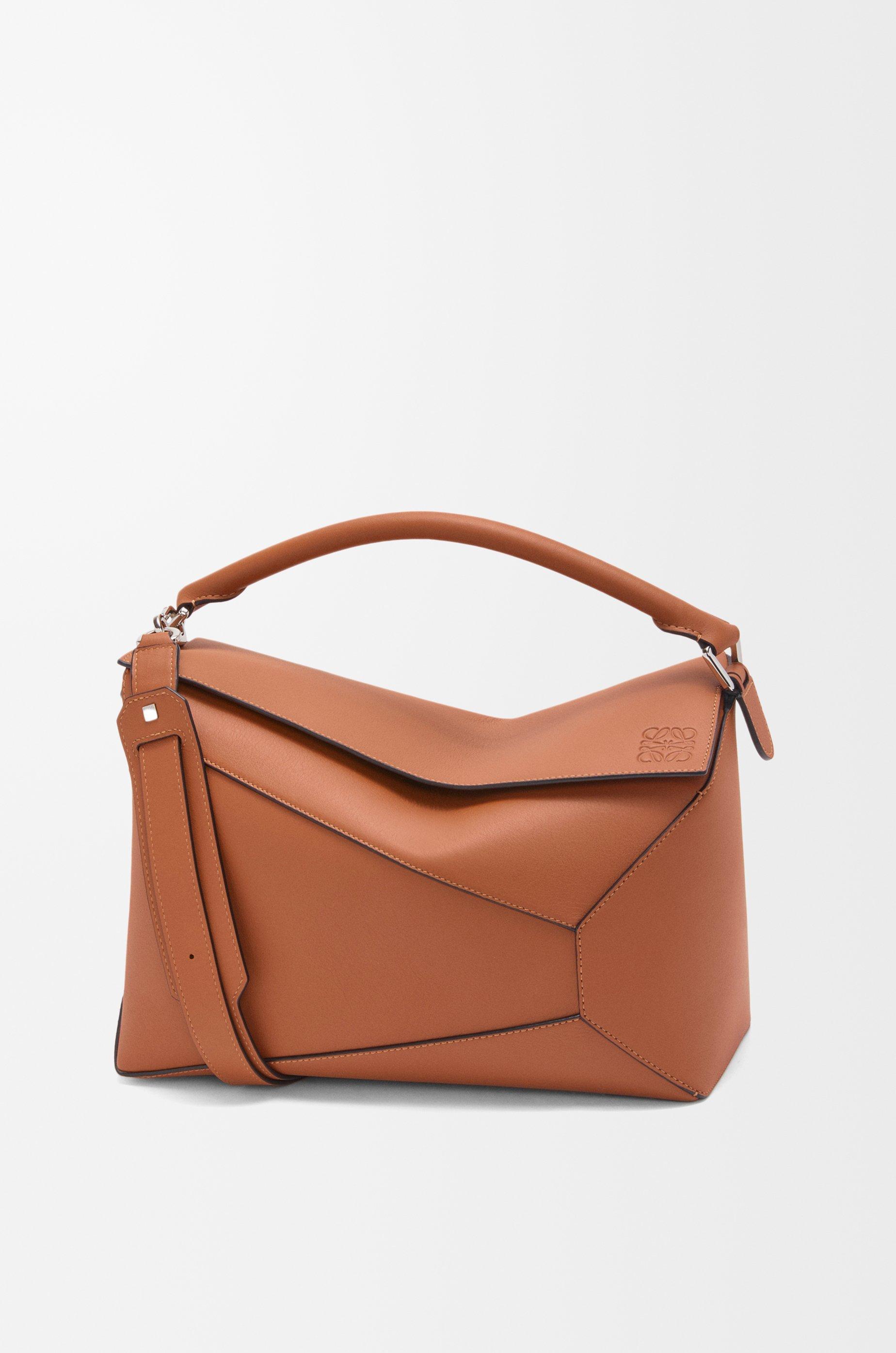 Large Puzzle Edge bag in classic calfskin by LOEWE