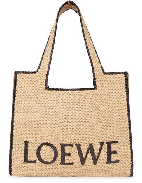 Large tote bag with logo by LOEWE