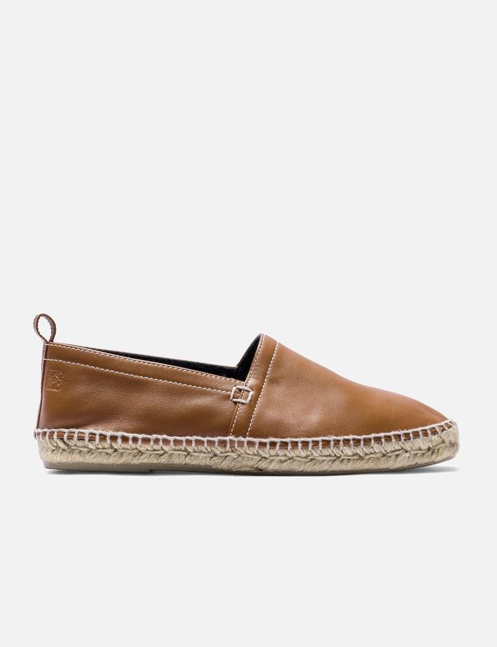 Leather Espadrilles by LOEWE