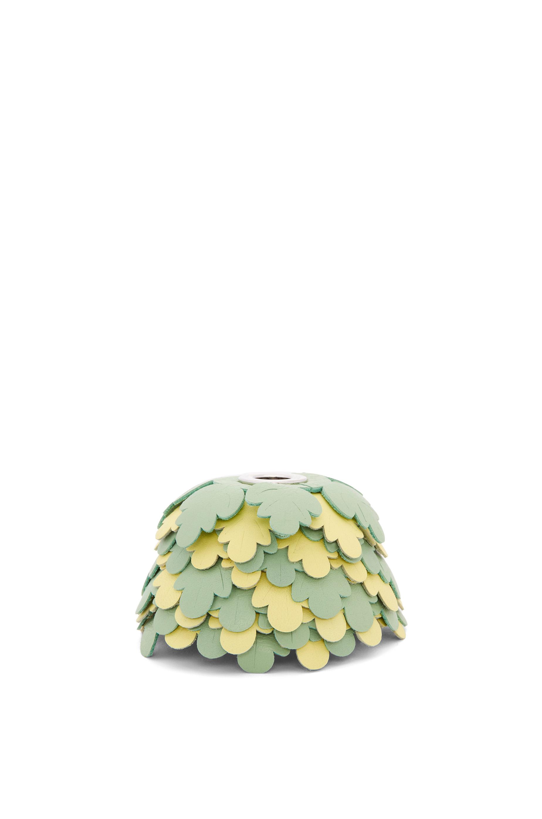 Leaves charm in calfskin by LOEWE