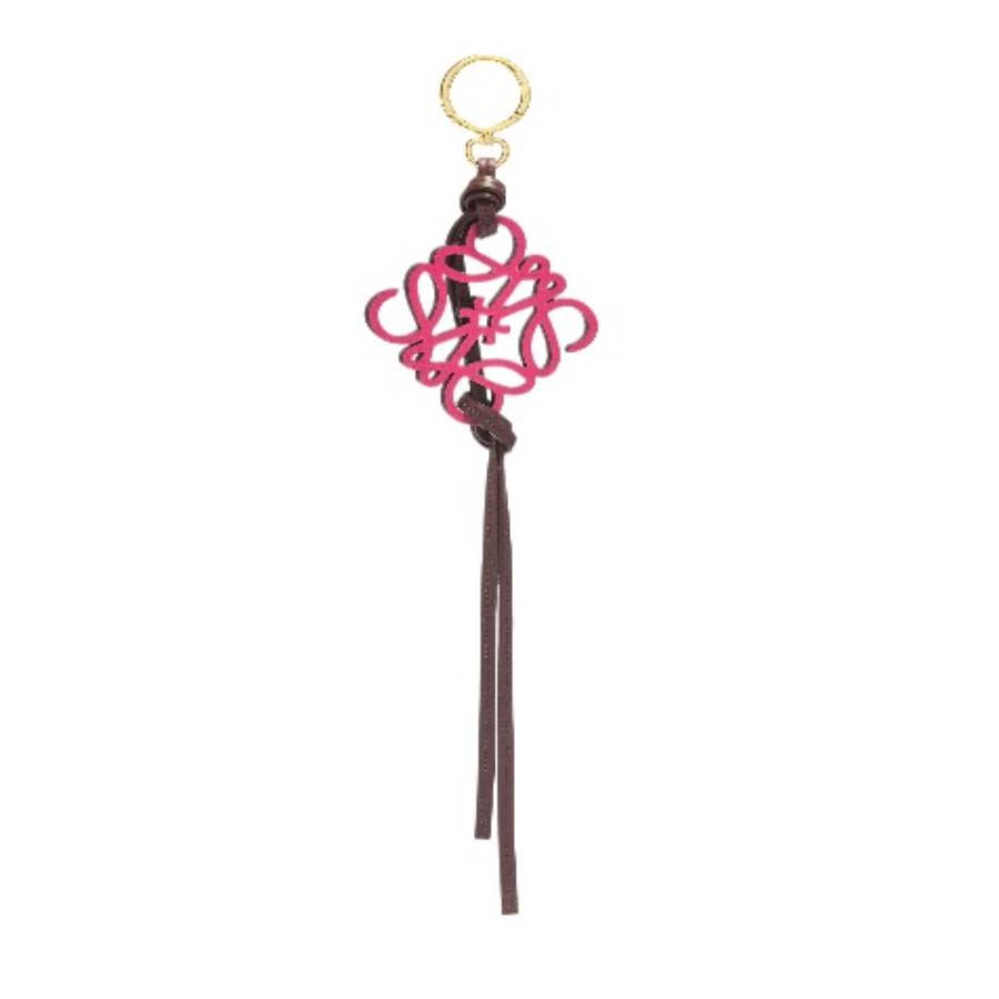 Loewe Anagram Charm In Classic Calfskin by LOEWE