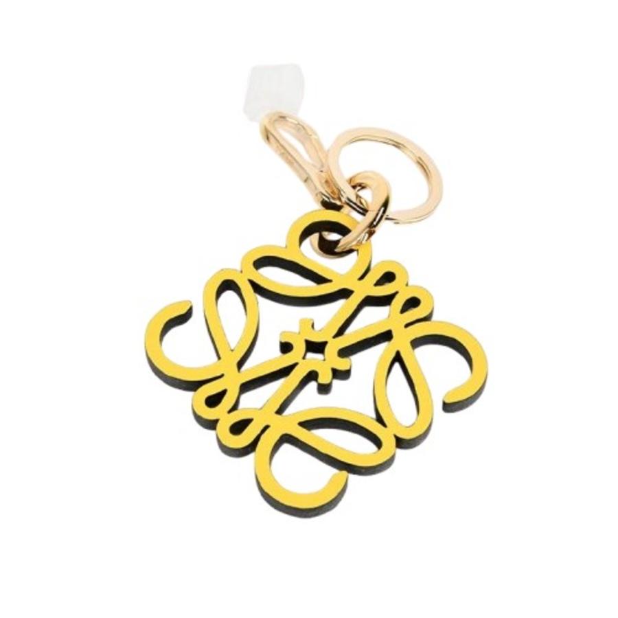 Loewe Anagram Charm - Yellow/Gold by LOEWE