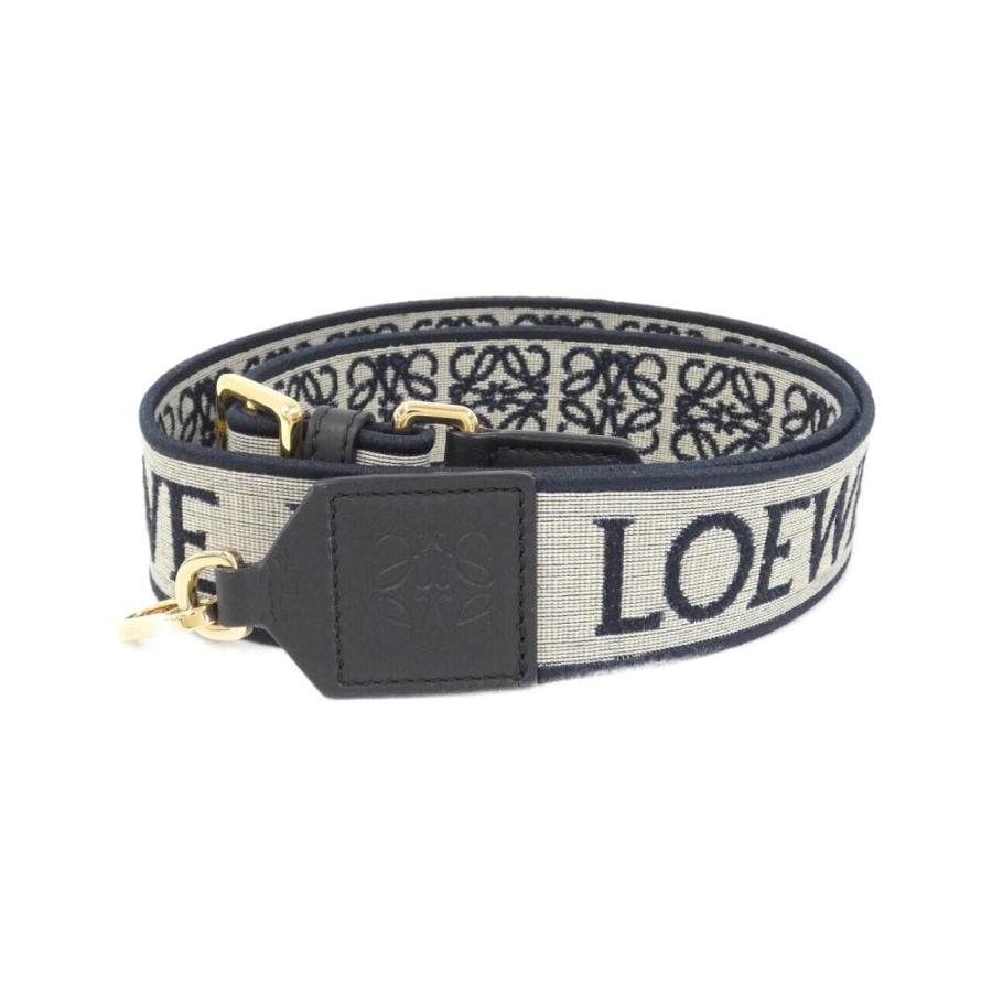 Loewe Anagram Strap In Jacquard And Calfskin by LOEWE