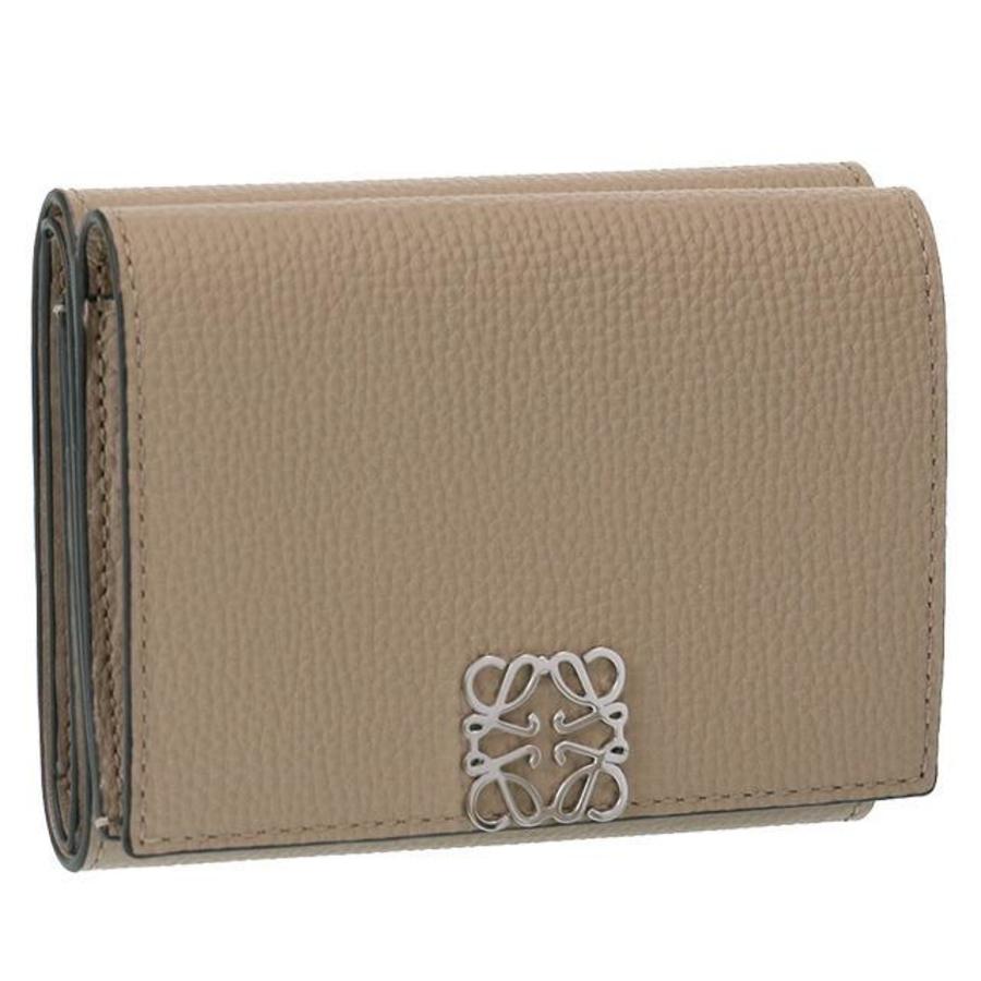 Loewe Anagram Trifold Wallet - Sand by LOEWE