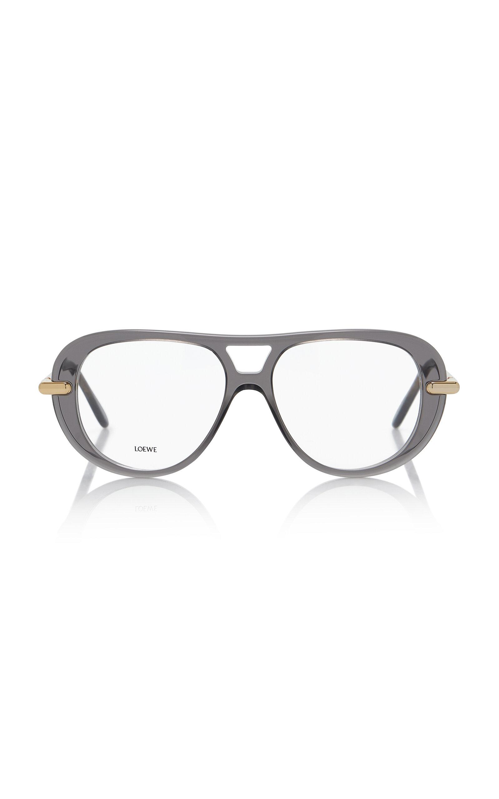 Loewe Aviator-Frame Acetate Glasses - Moda Operandi by LOEWE