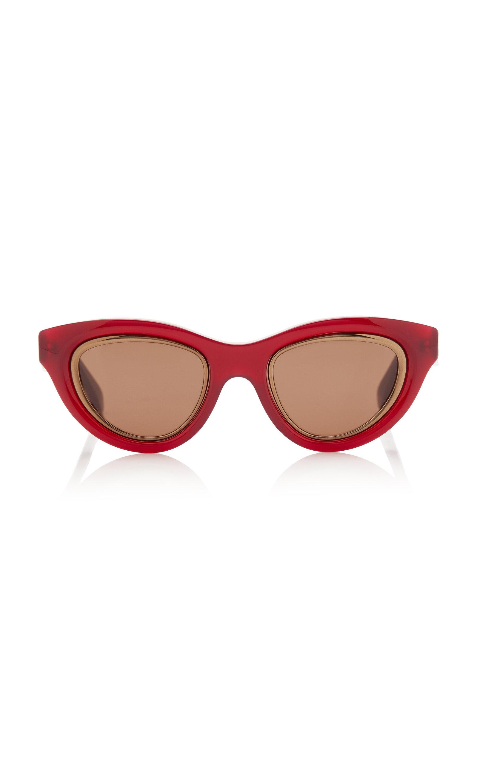 Loewe Cat-Eye Acetate Sunglasses - Moda Operandi by LOEWE