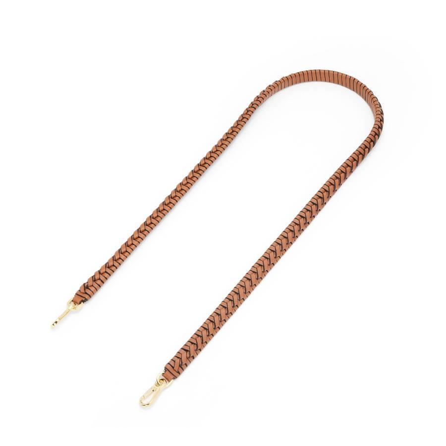 Loewe Engraved Logo Spiral Woven Strap by LOEWE