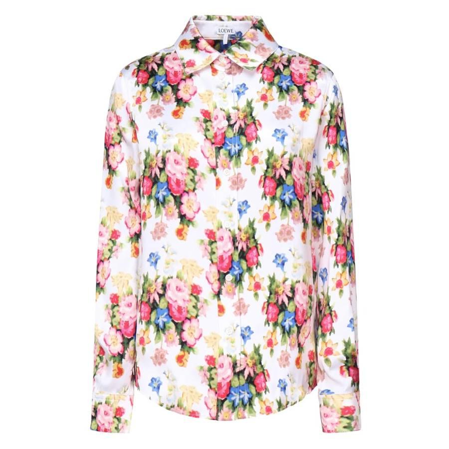 Loewe Floral-Printed Button-Up Shirt by LOEWE