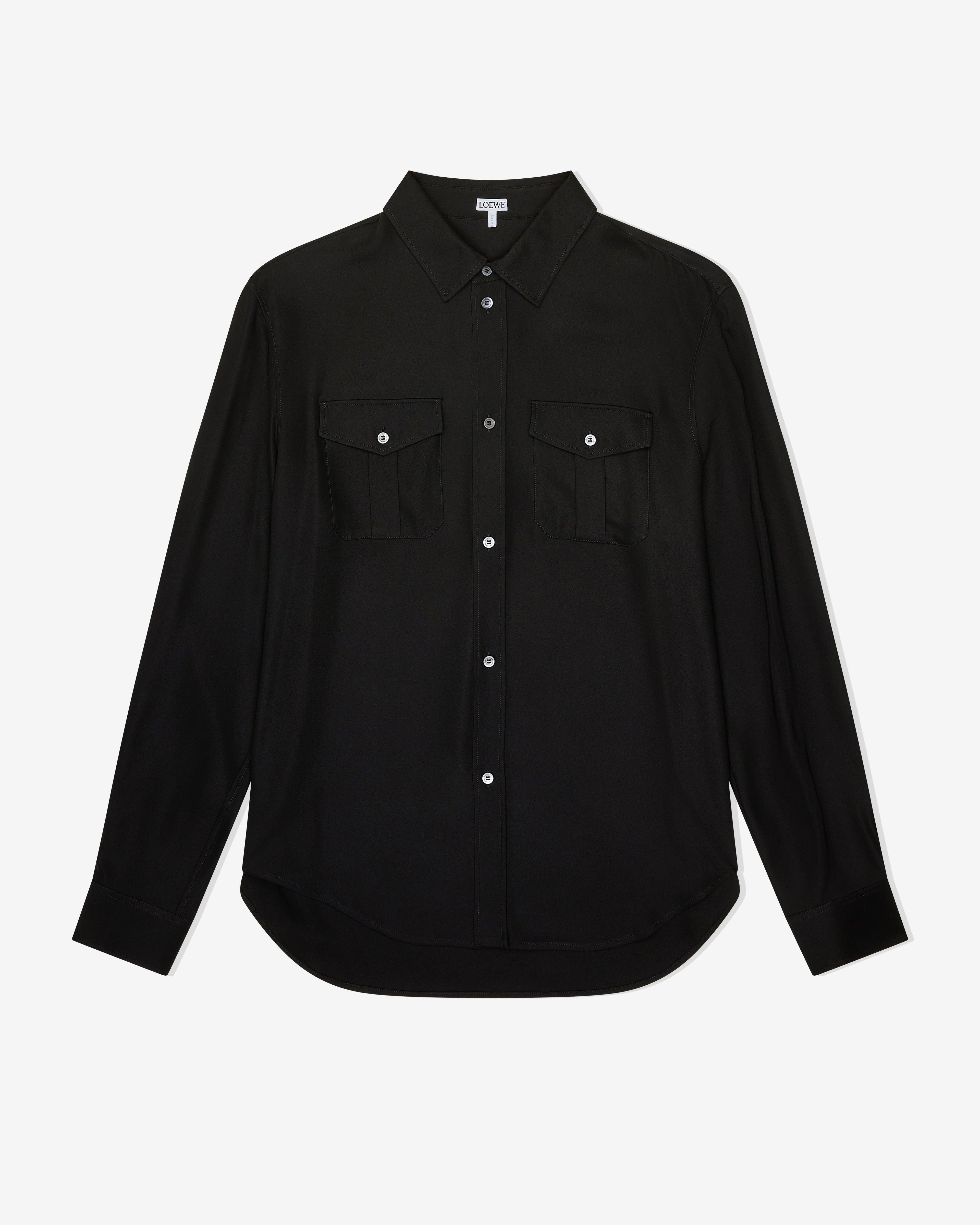 Loewe - Men's Shirt - (Khaki/Black) by LOEWE