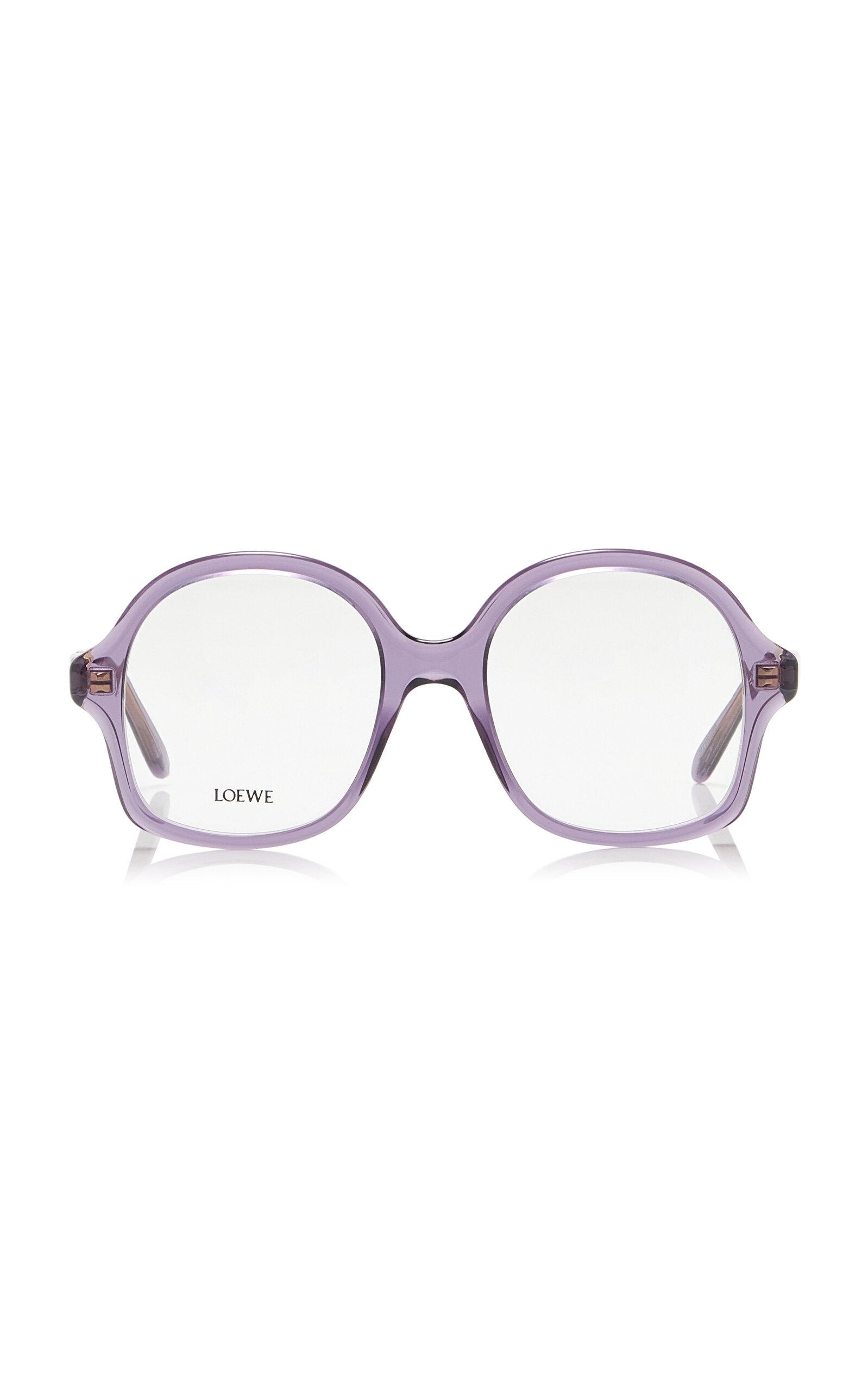 Loewe Oversized Round-Frame Acetate Glasses - Moda Operandi by LOEWE