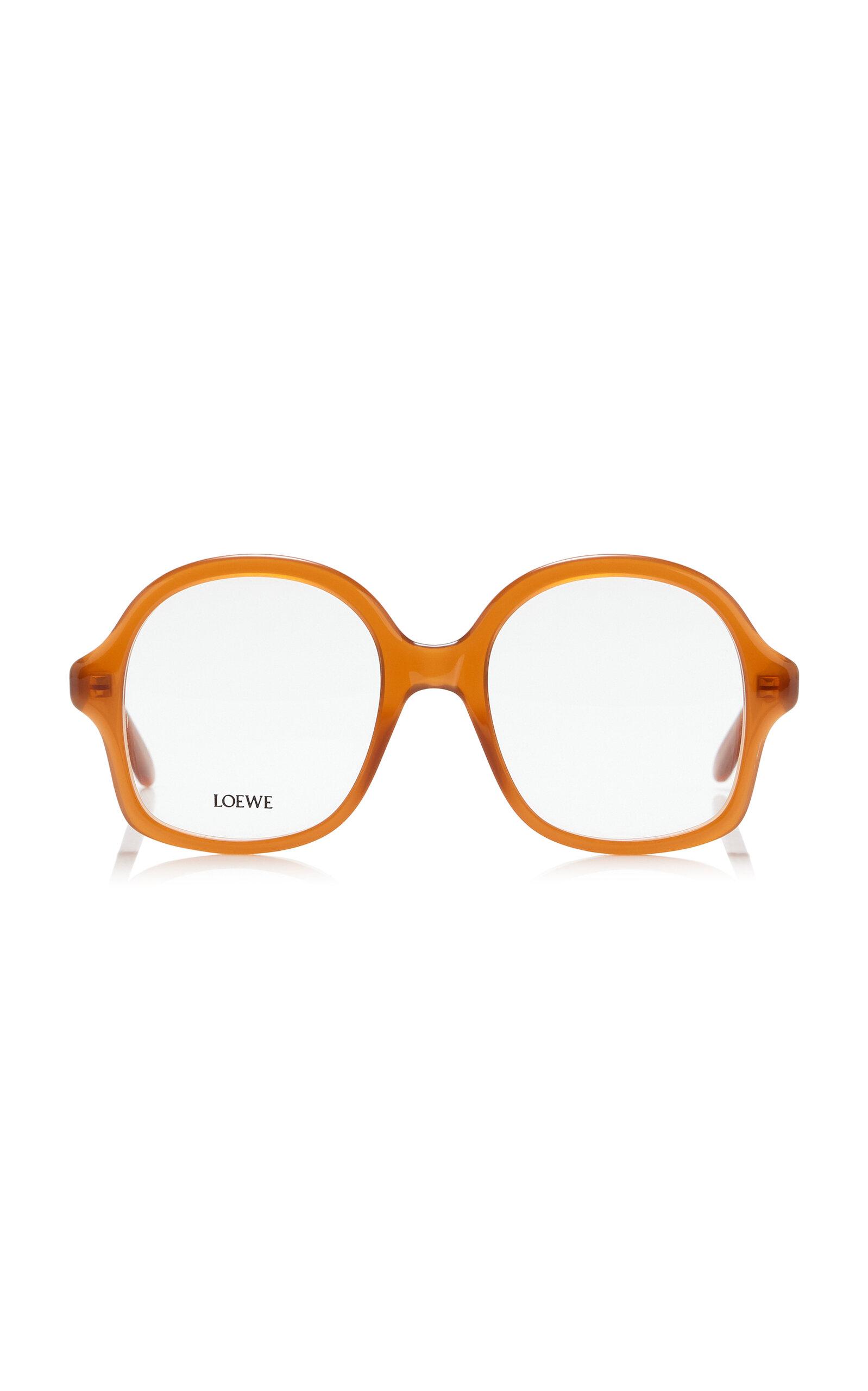 Loewe Round-Frame Acetate Glasses - Moda Operandi by LOEWE