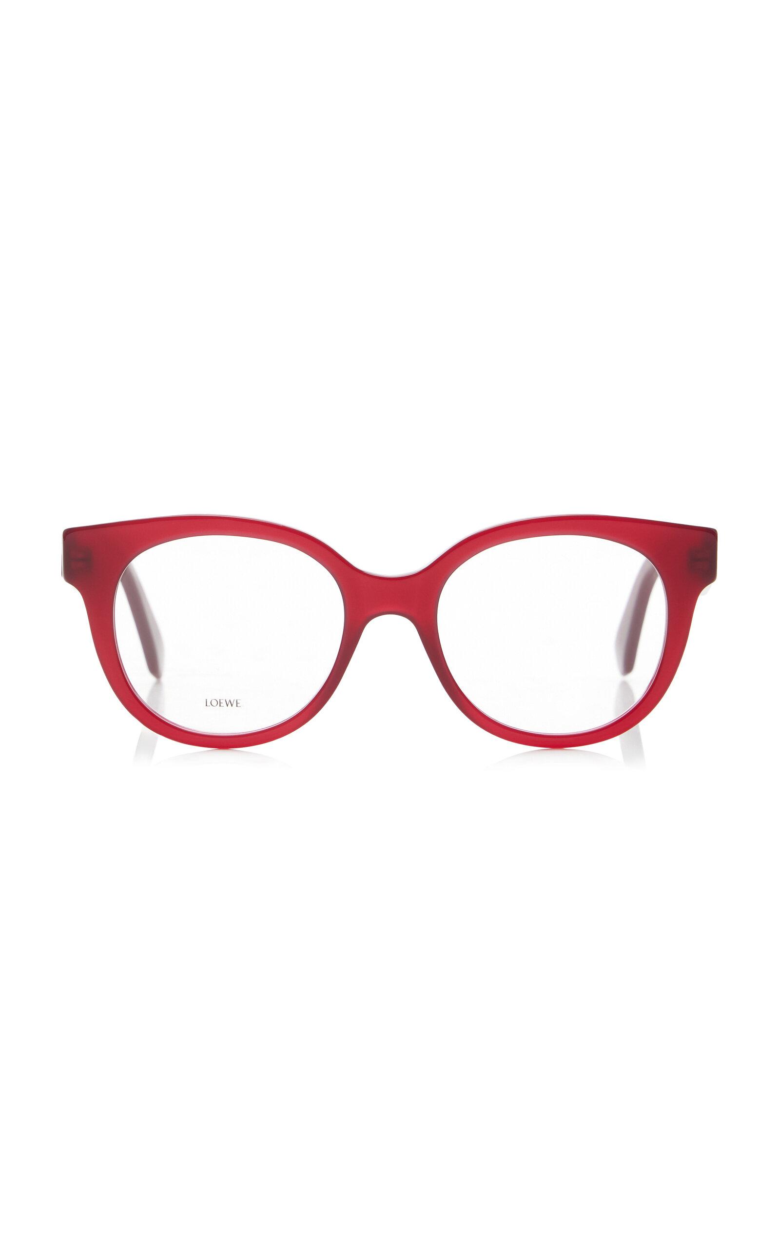 Loewe Round-Frame Acetate Glasses - Moda Operandi by LOEWE