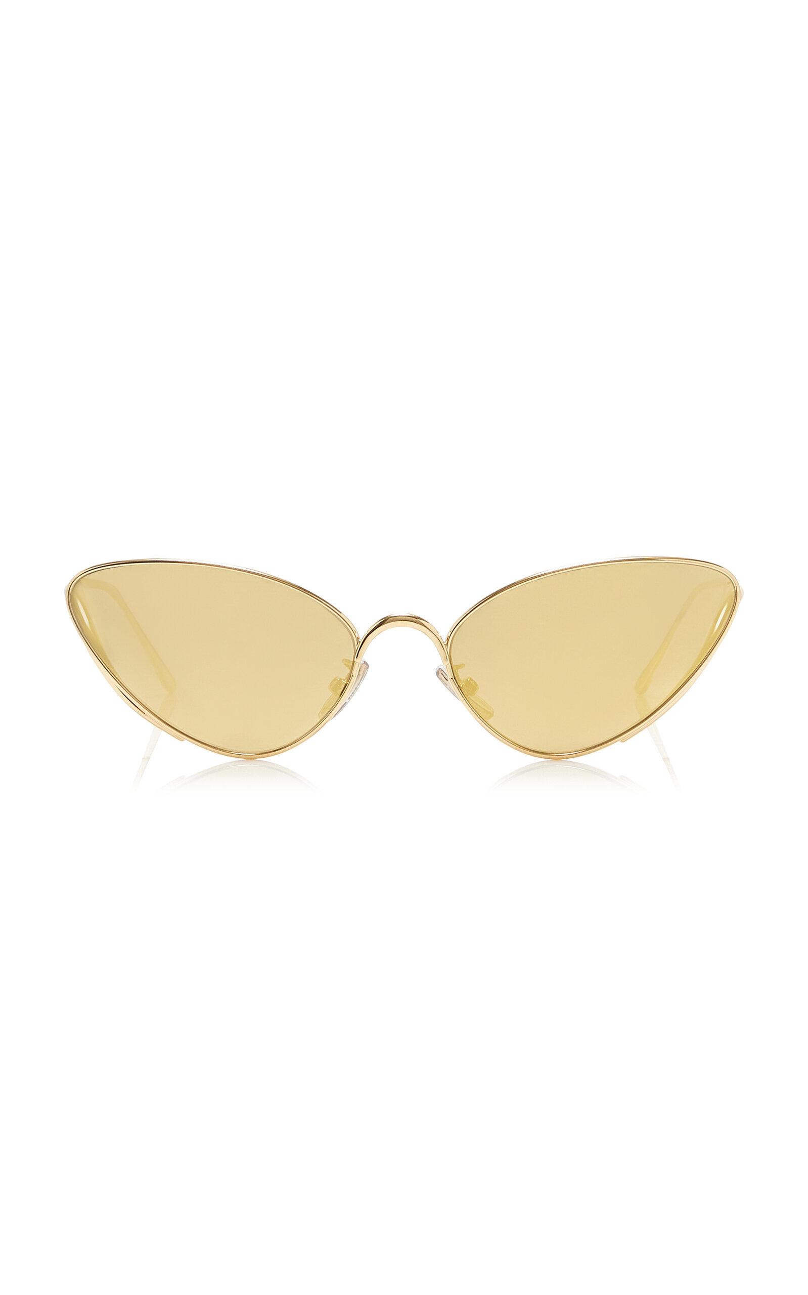 Loewe Shooting Star Cat-Eye Metal Sunglasses - Moda Operandi by LOEWE